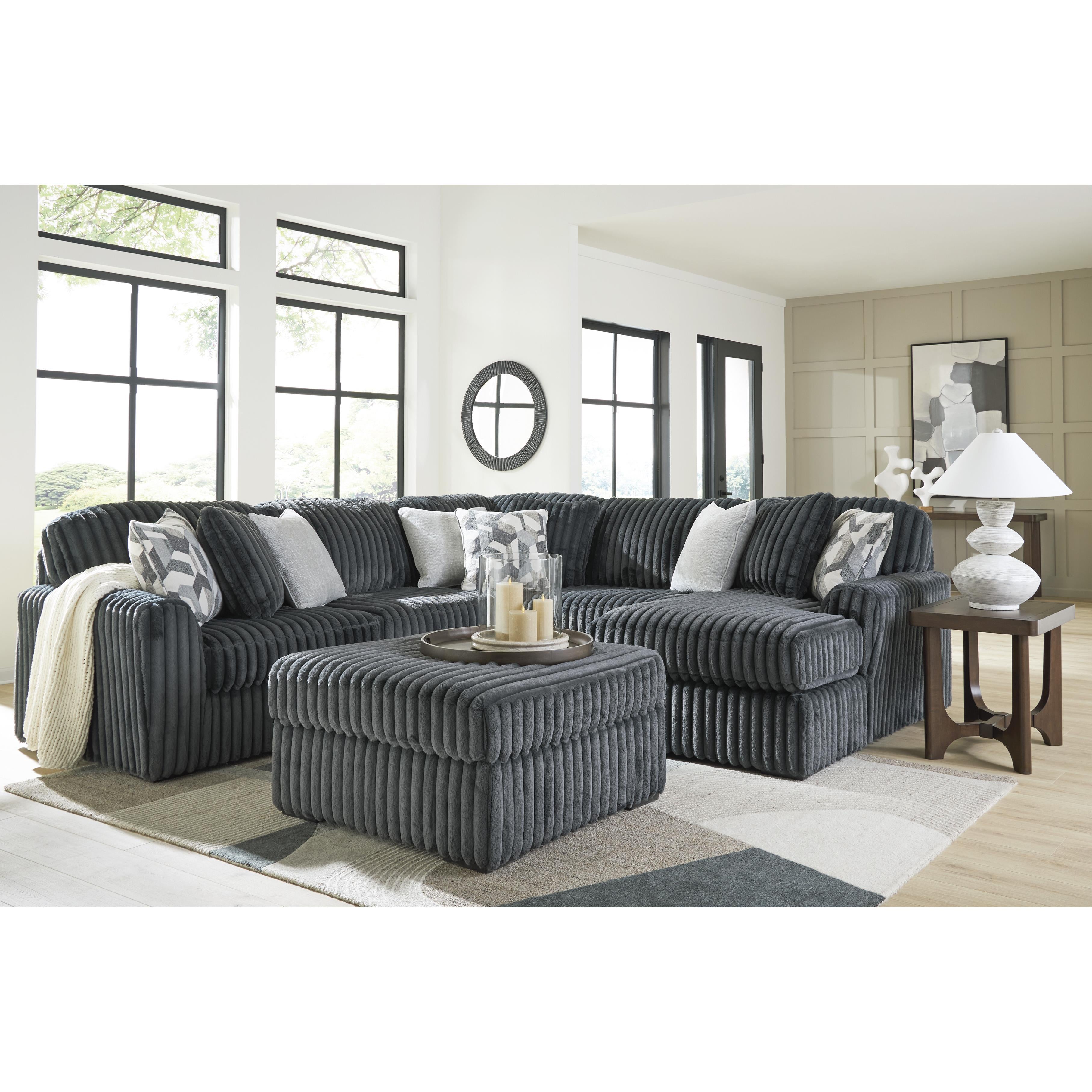  Manufacturer Color_Gunmetal --  Midnight-Madness 9810508 Oversized Accent Ottoman IMAGE 10