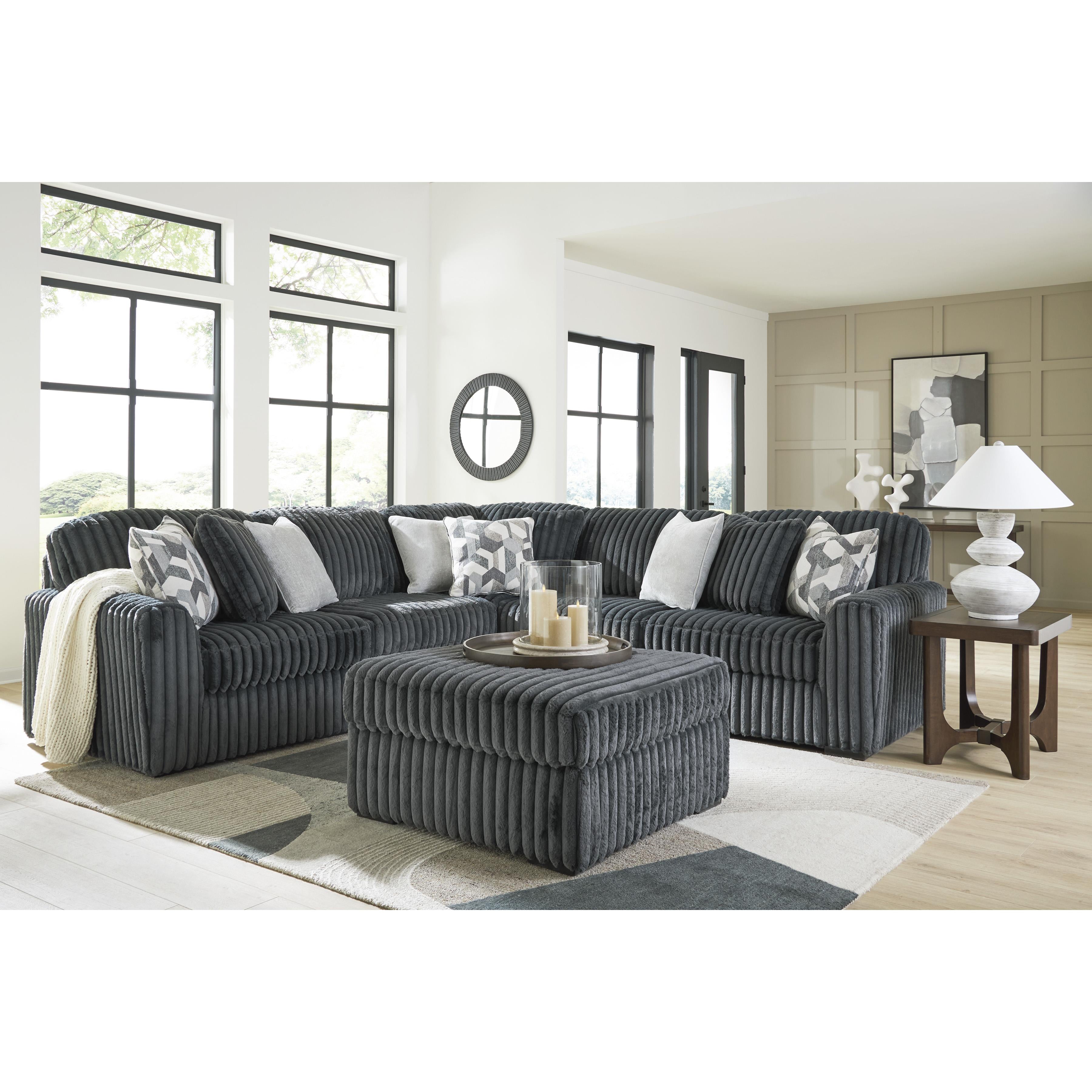 Manufacturer Color_Gunmetal --  Midnight-Madness 9810508 Oversized Accent Ottoman IMAGE 9