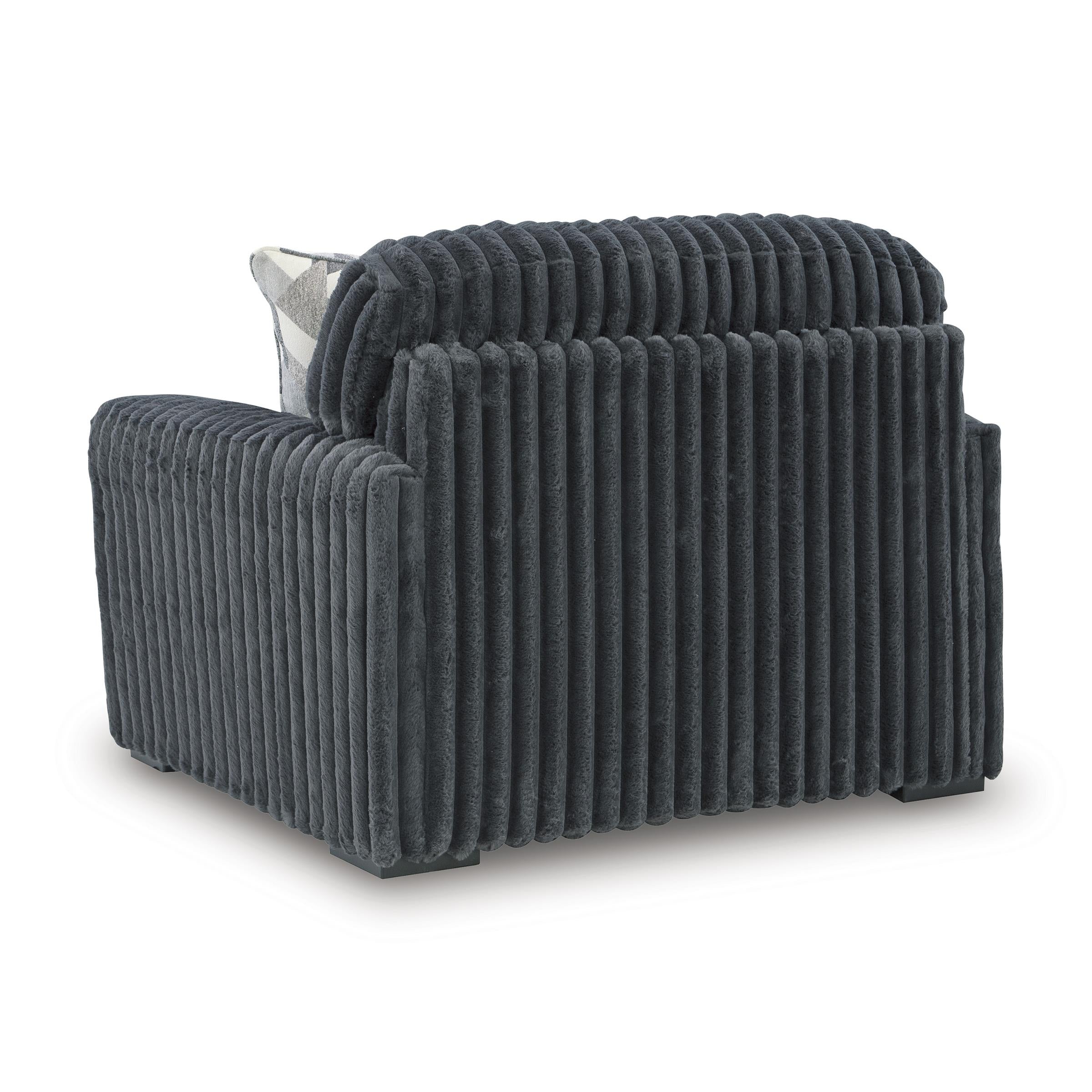  Manufacturer Color_Gunmetal --  Midnight-Madness 9810523 Chair and a Half IMAGE 3