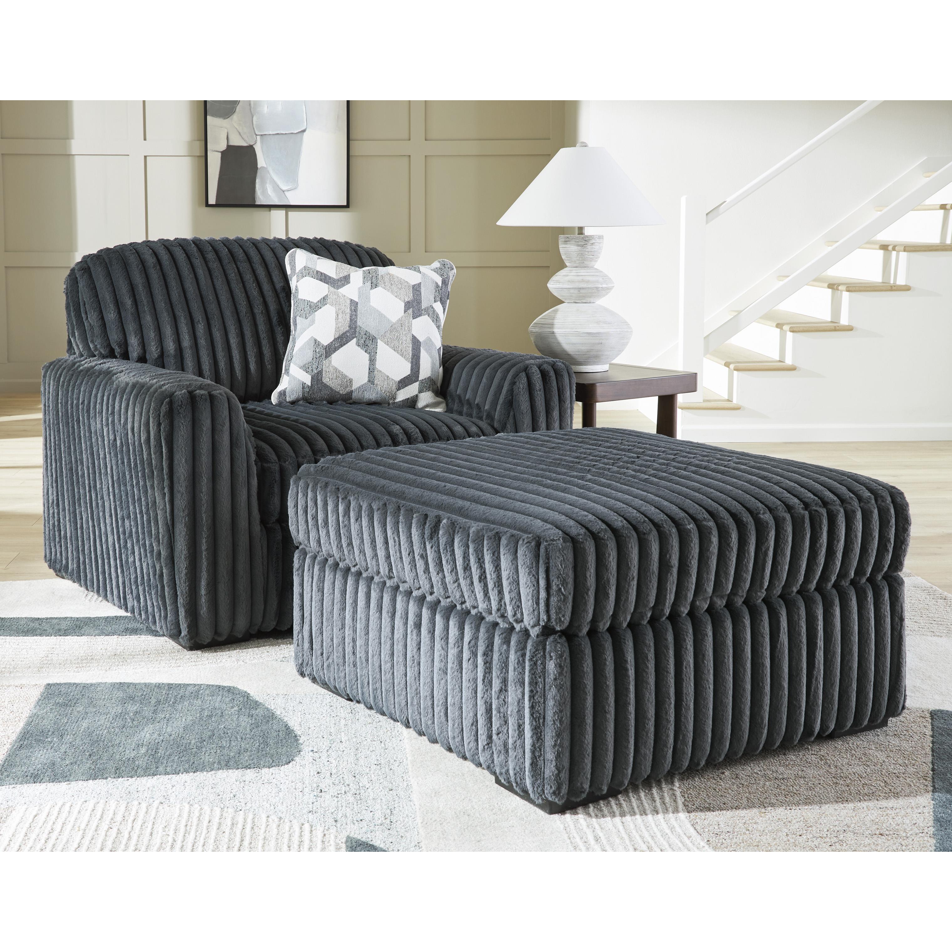  Manufacturer Color_Gunmetal --  Midnight-Madness 9810523 Chair and a Half IMAGE 5