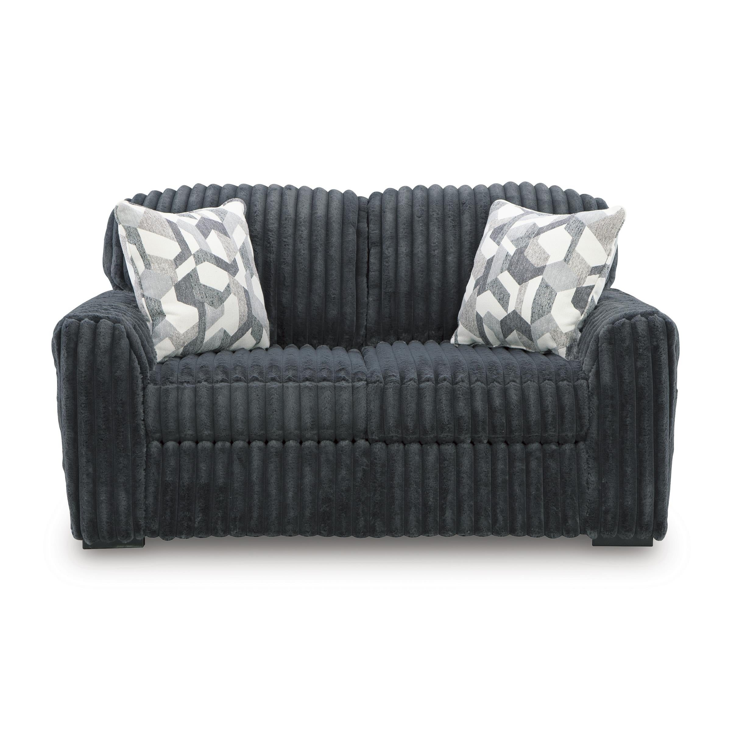  Manufacturer Color_Gunmetal --  Midnight-Madness 9810535 Loveseat IMAGE 2
