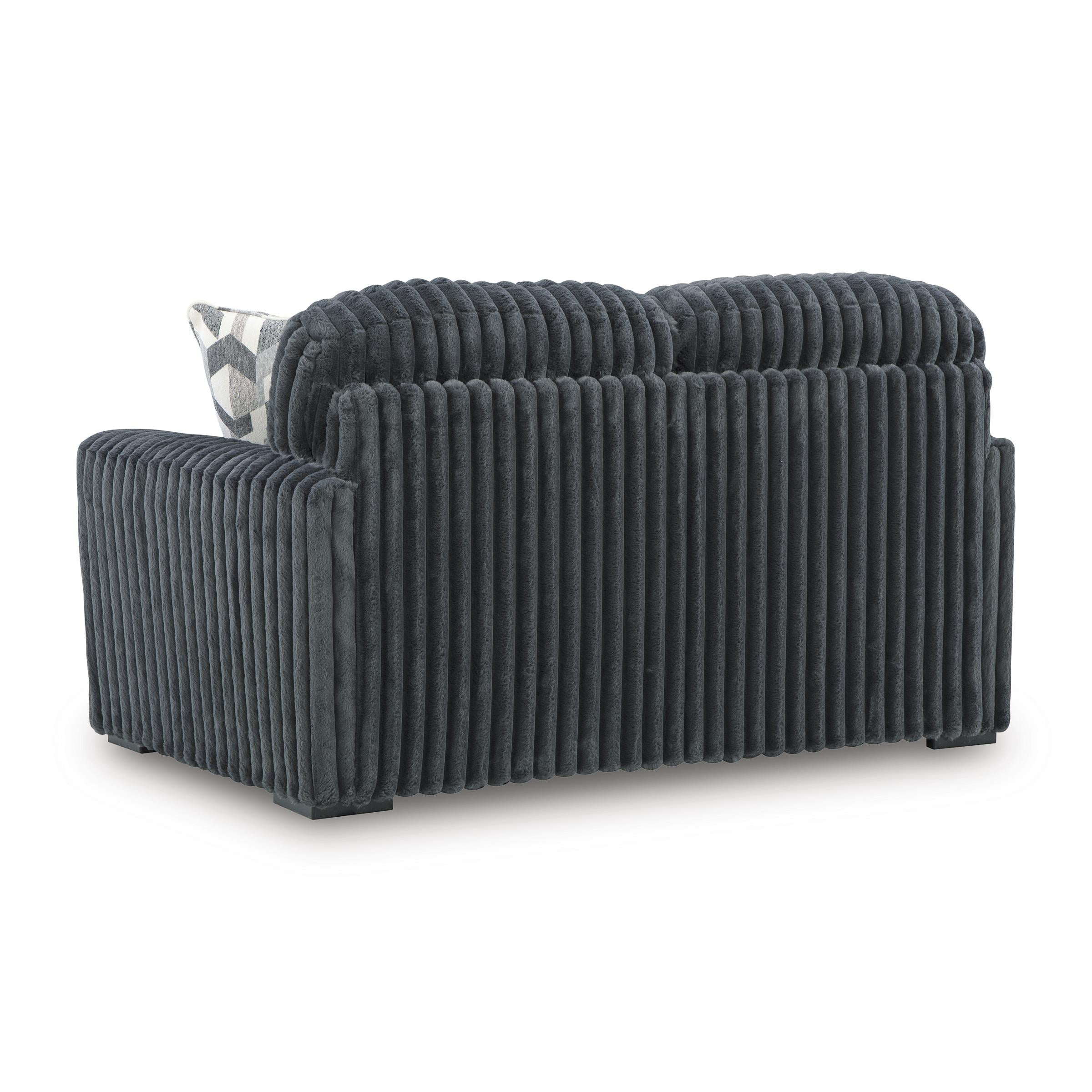  Manufacturer Color_Gunmetal --  Midnight-Madness 9810535 Loveseat IMAGE 3