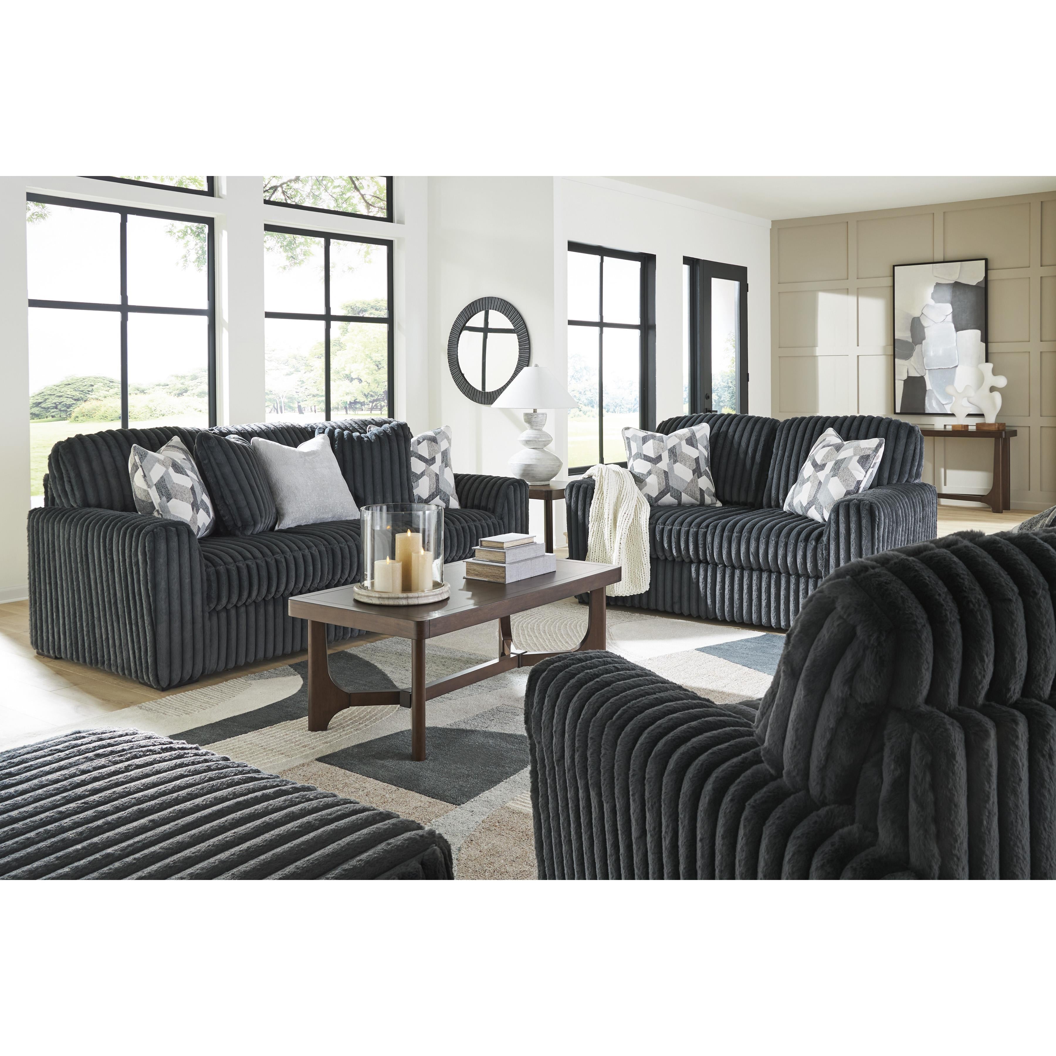  Manufacturer Color_Gunmetal --  Midnight-Madness 9810535 Loveseat IMAGE 7