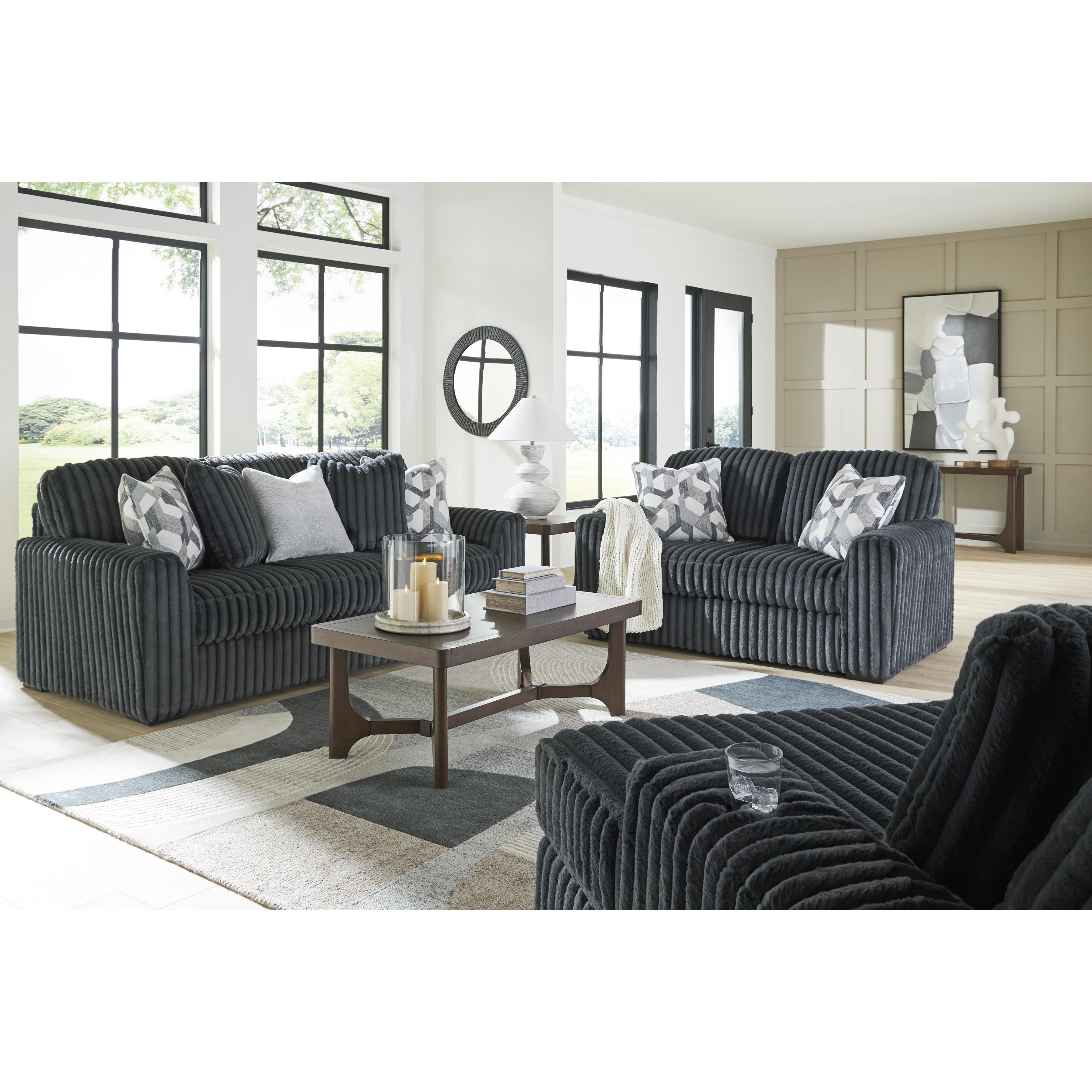 Manufacturer Color_Gunmetal --  Midnight-Madness 9810535 Loveseat IMAGE 8