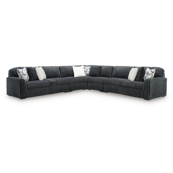 Signature Design by Ashley Midnight-Madness 98105S10 5 pc Sectional