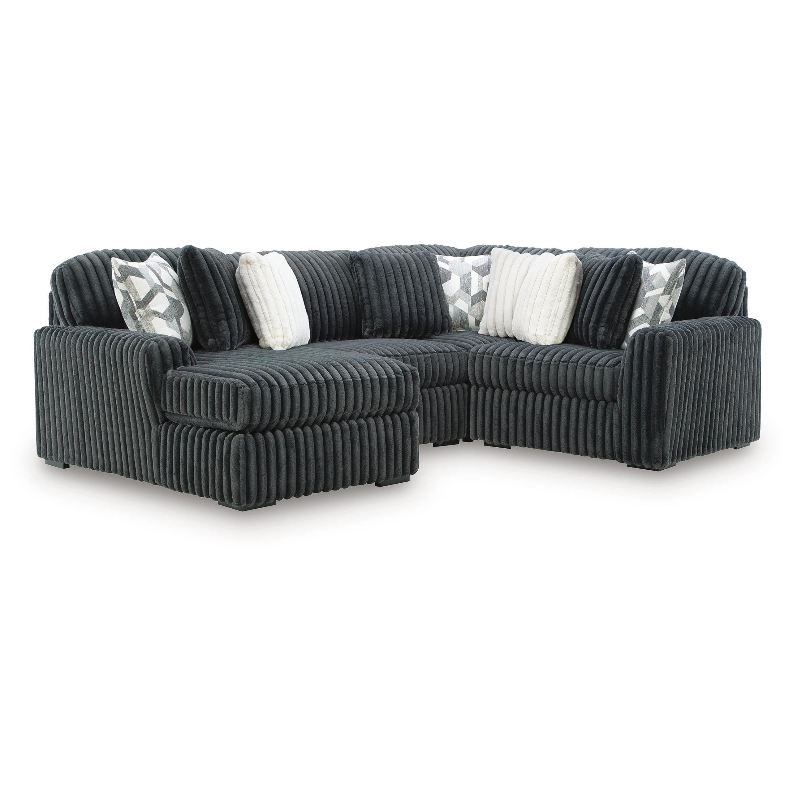  Signature Design by Ashley Midnight-Madness 98105S20 4 pc Sectional with Chaise IMAGE 1