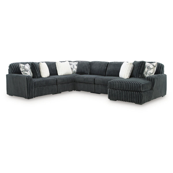 Signature Design by Ashley Midnight-Madness 98105S25 6 pc Sectional with Chaise