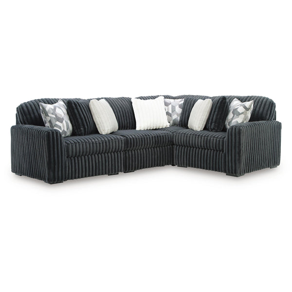 Signature Design by Ashley Midnight-Madness 98105S26 4 pc Sectional