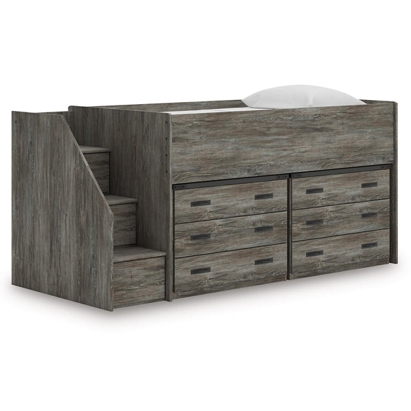 Signature Design by Ashley Frandern B4480B26 Twin Loft Bed with Drawer Storage
