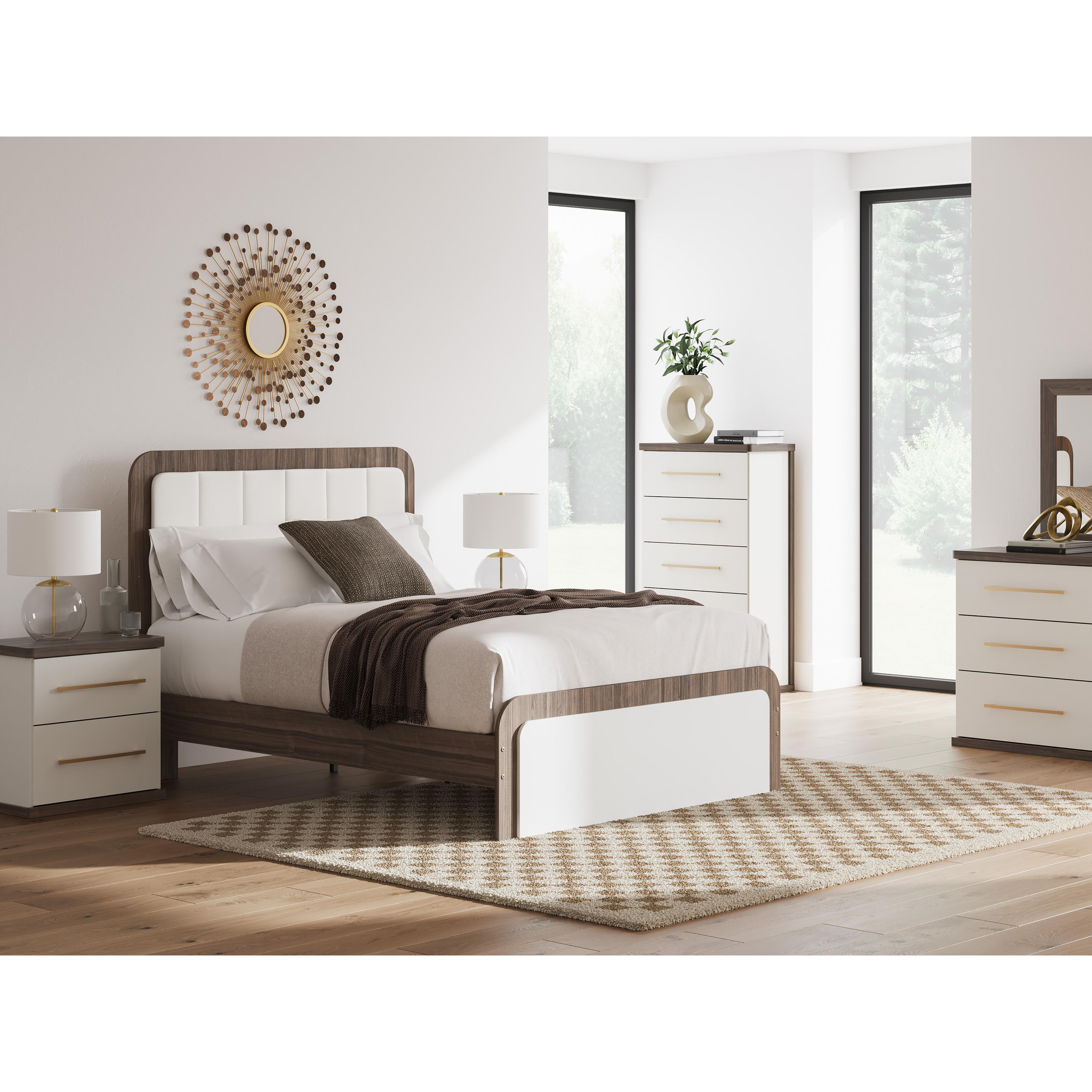  Size_Queen --  Signature Design by Ashley Kendanport Upholstered Panel Bed IMAGE 11