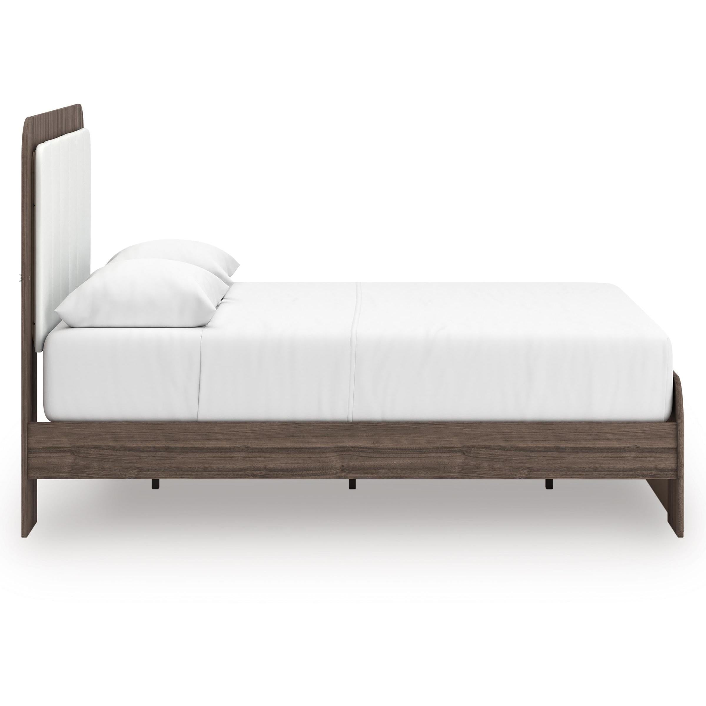  Size_Queen --  Signature Design by Ashley Kendanport Upholstered Panel Bed IMAGE 4