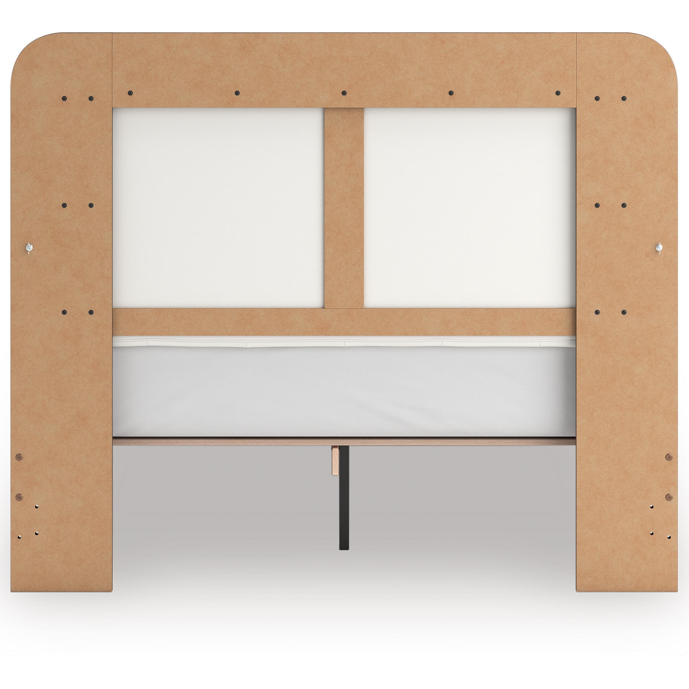  Size_Queen --  Signature Design by Ashley Kendanport Upholstered Panel Bed IMAGE 5