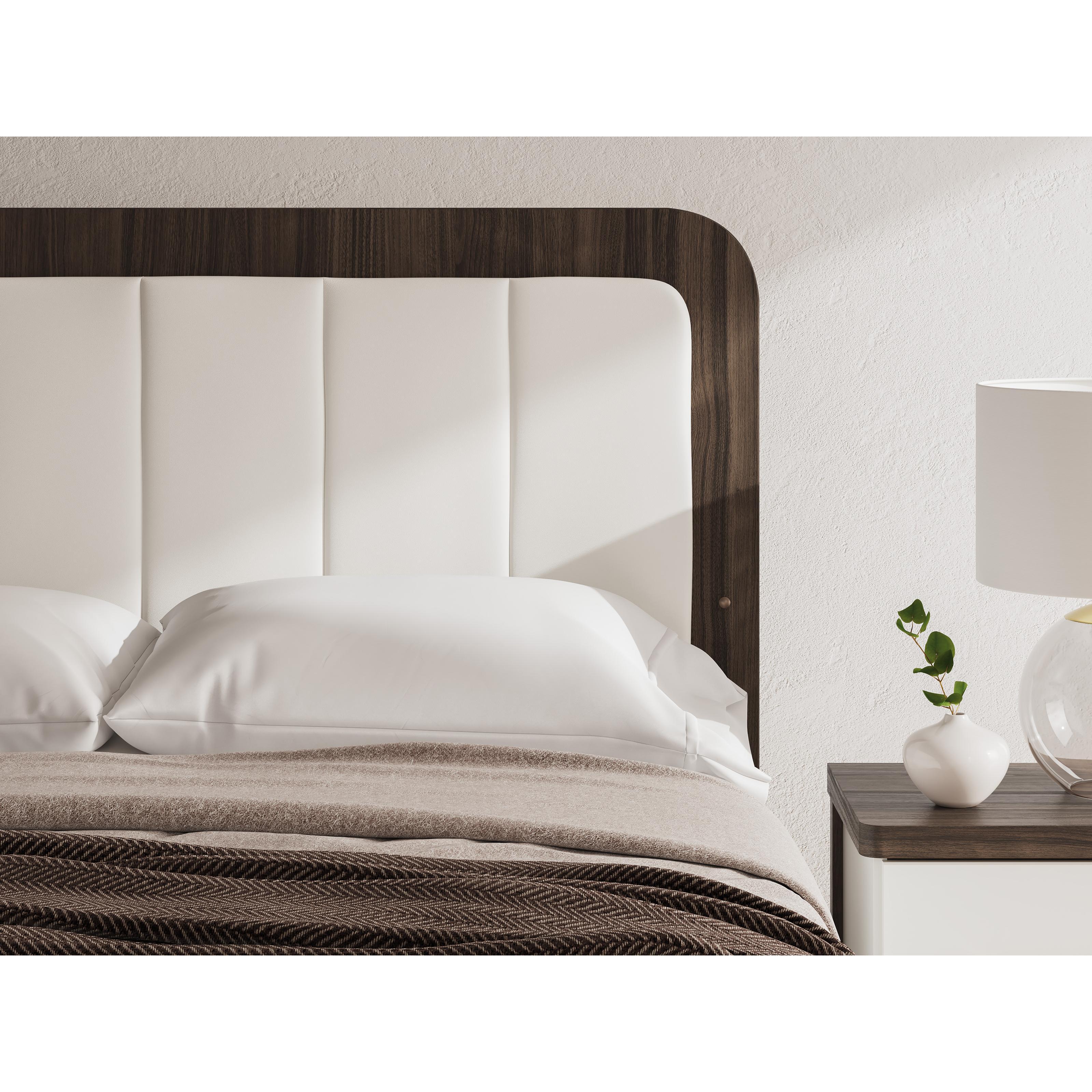  Size_Queen --  Signature Design by Ashley Kendanport Upholstered Panel Bed IMAGE 8