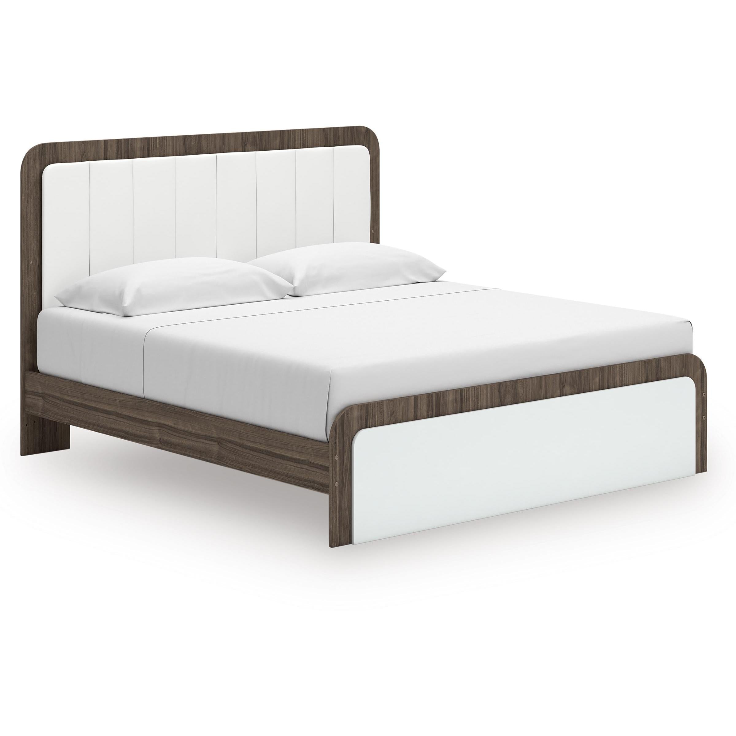  Size_King --  Kendanport PCB1108B8 King Upholstered Bed IMAGE 1