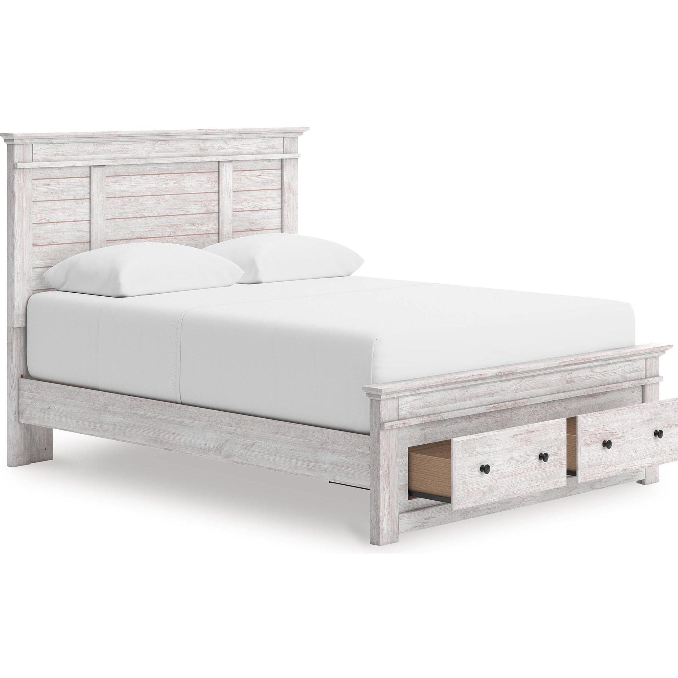  Size_King --  Makidern PCB1171B12 King Panel Storage Bed IMAGE 2