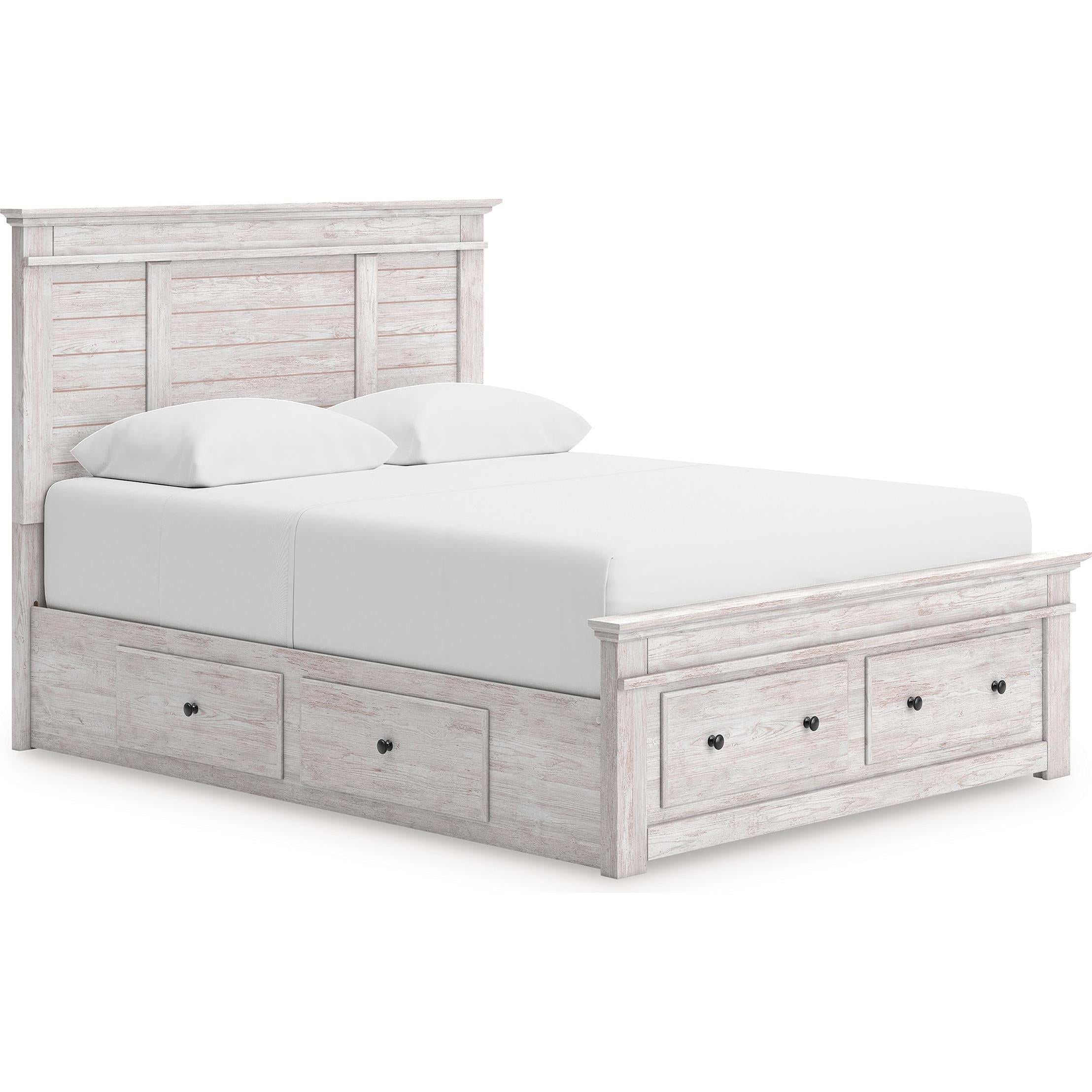  Size_King --  Makidern PCB1171B14 King Panel Storage Bed IMAGE 1