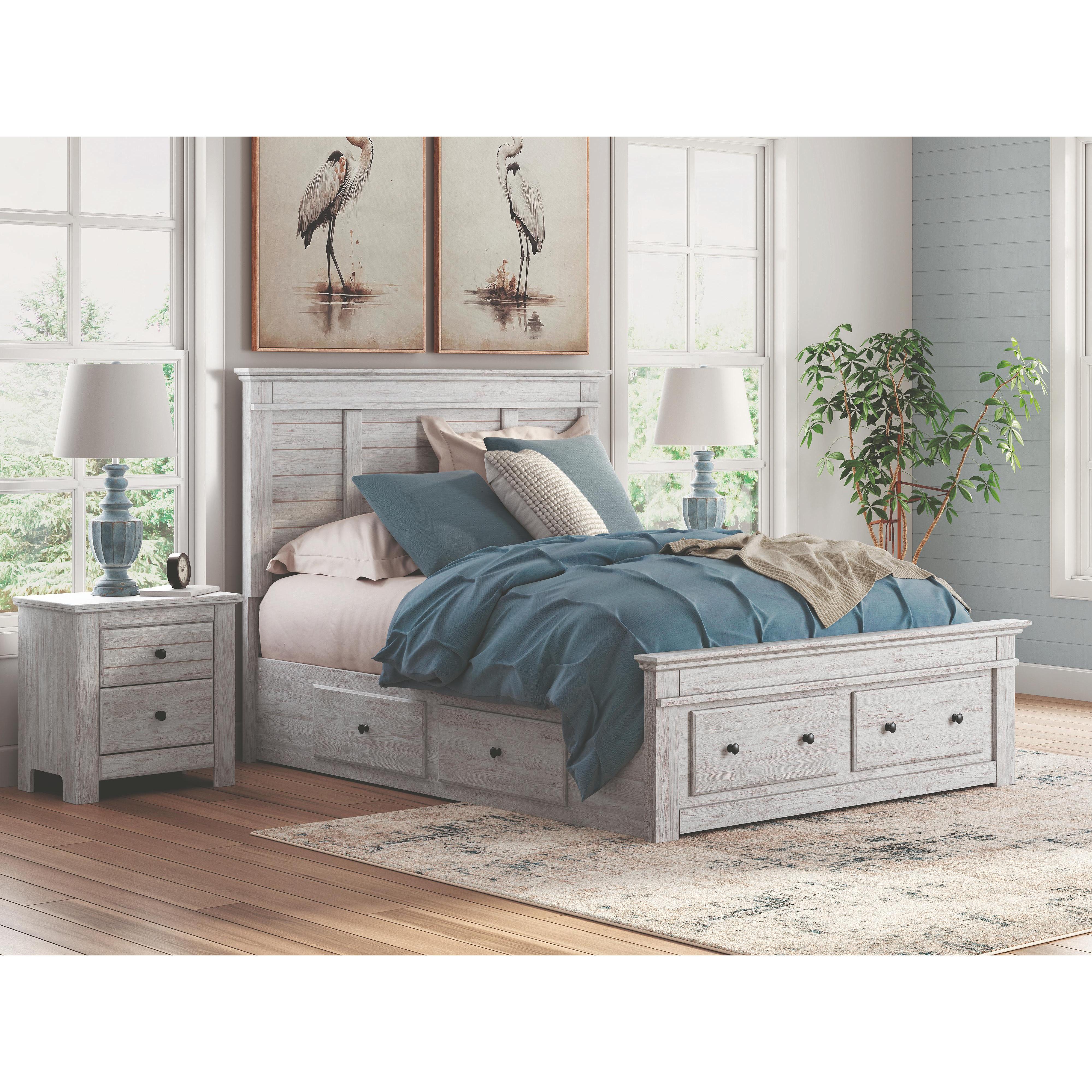  Size_King --  Makidern PCB1171B14 King Panel Storage Bed IMAGE 9