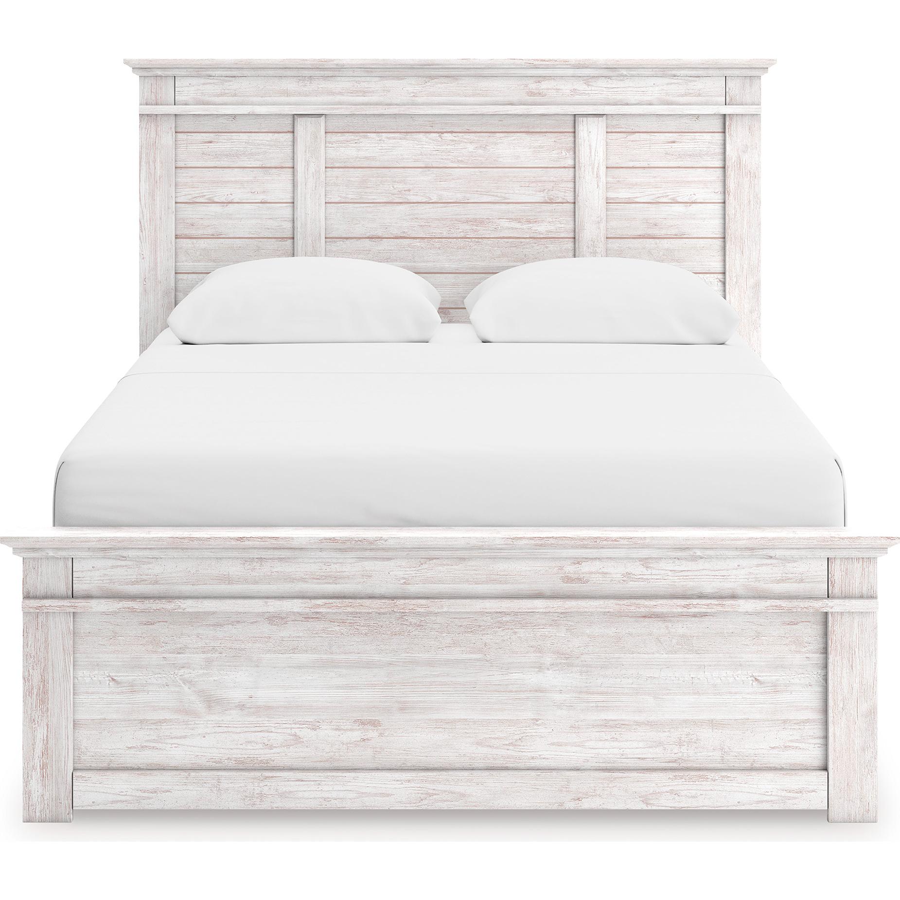  Size_Queen --  Makidern PCB1171B16 Queen Panel Storage Bed IMAGE 7