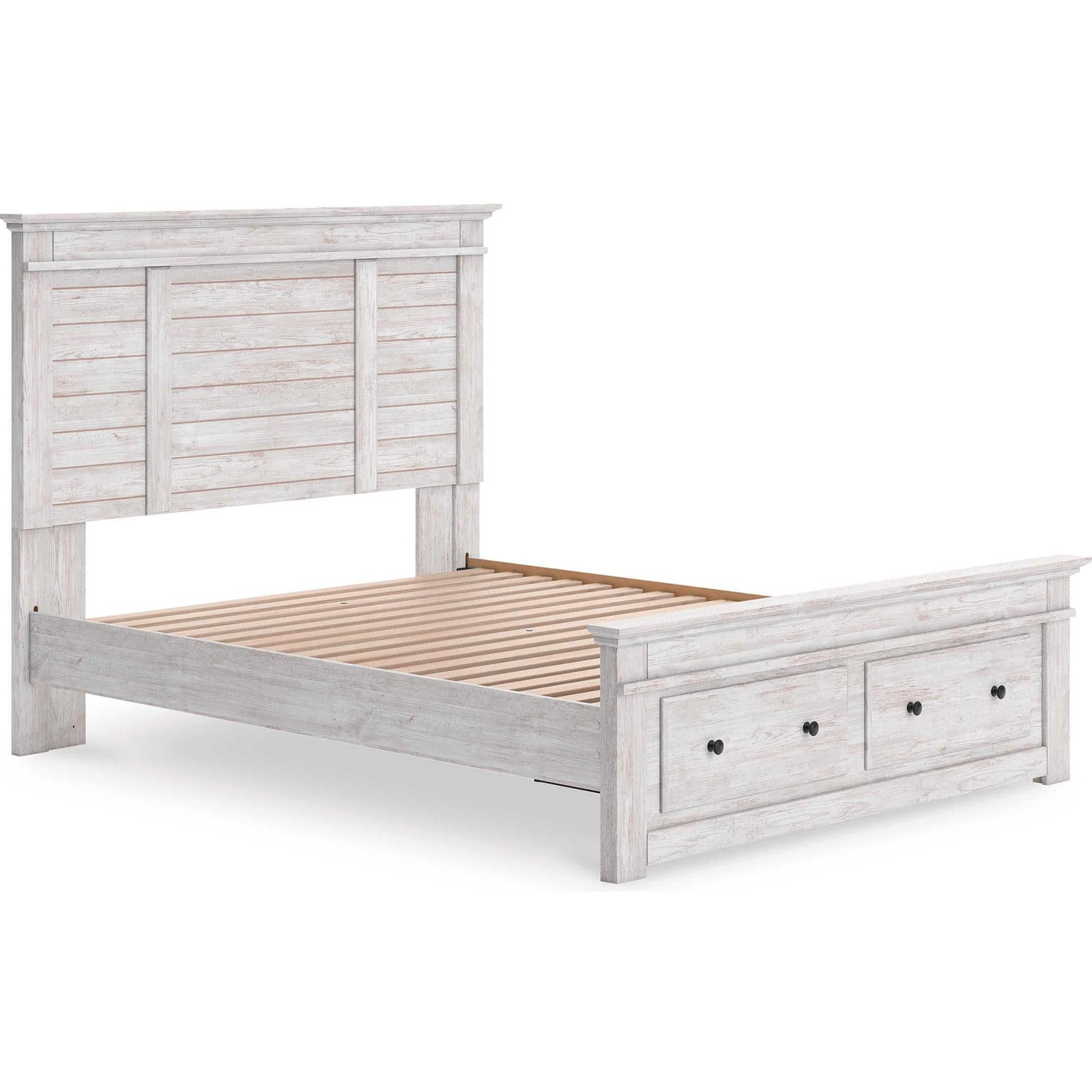  Size_Full --  Signature Design by Ashley Makidern Panel Bed with Storage IMAGE 1