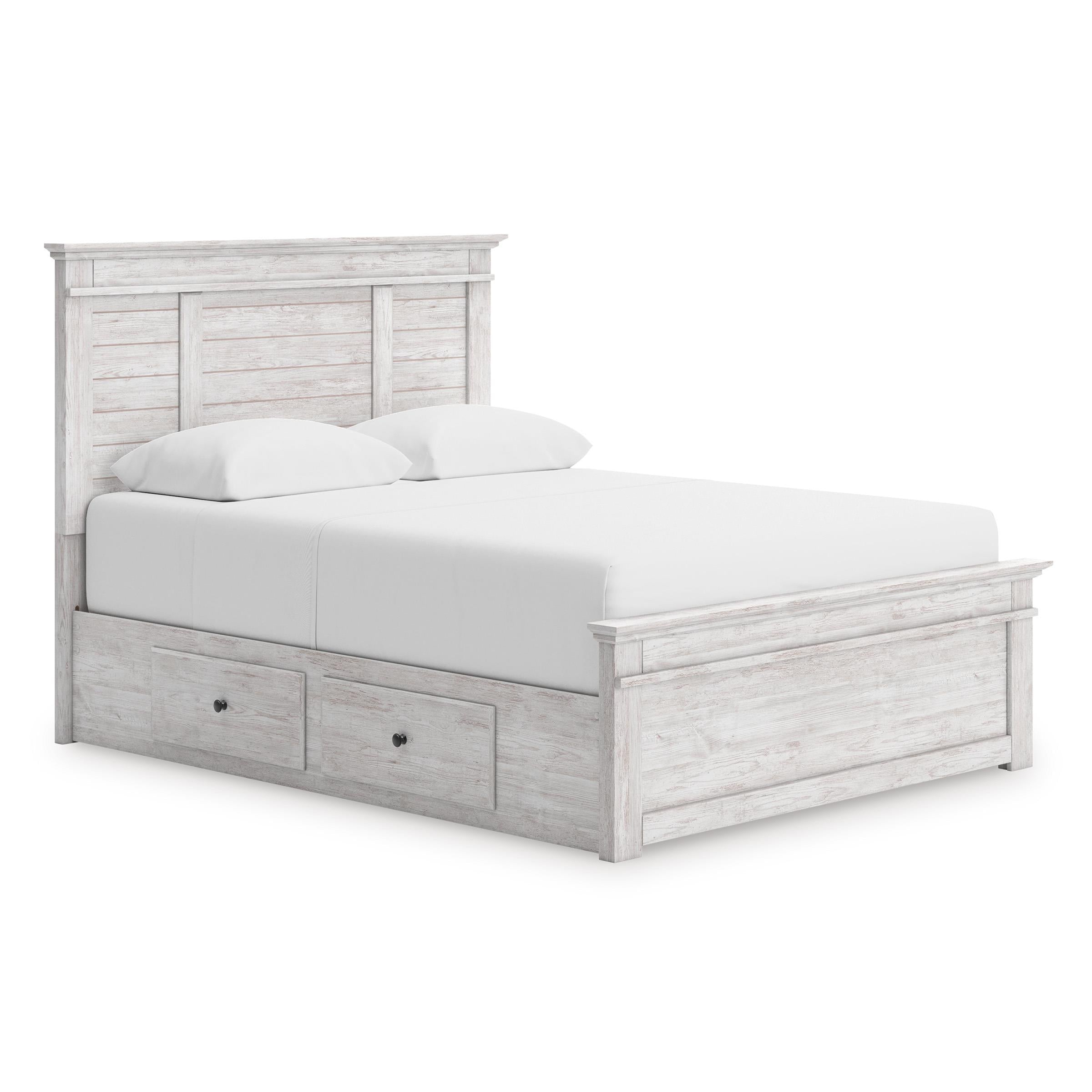  Size_Full --  Signature Design by Ashley Makidern Panel Bed with Storage IMAGE 1