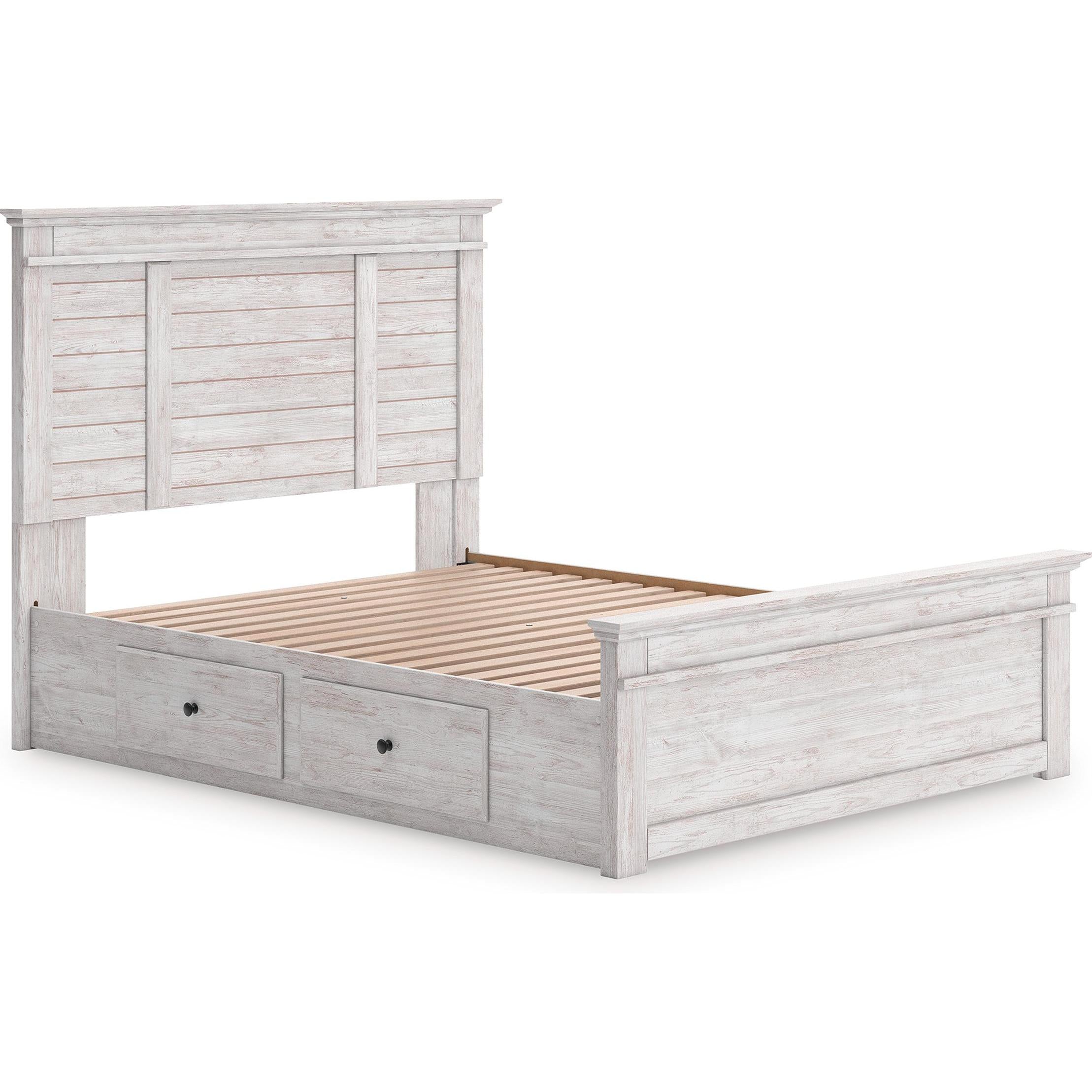  Size_Full --  Signature Design by Ashley Makidern Panel Bed with Storage IMAGE 1