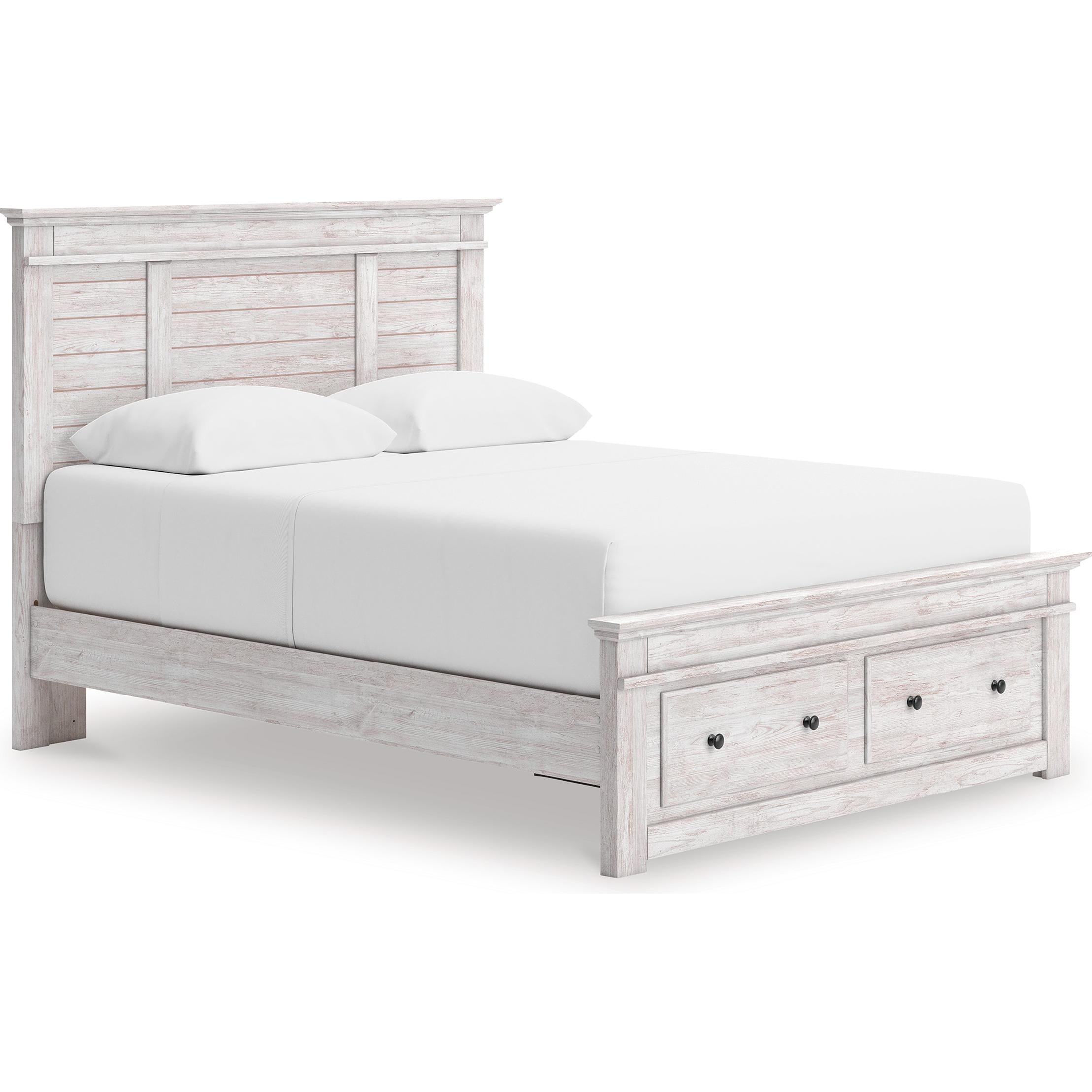  Size_Queen --  Makidern PCB1171B4 Queen Panel Storage Bed IMAGE 8