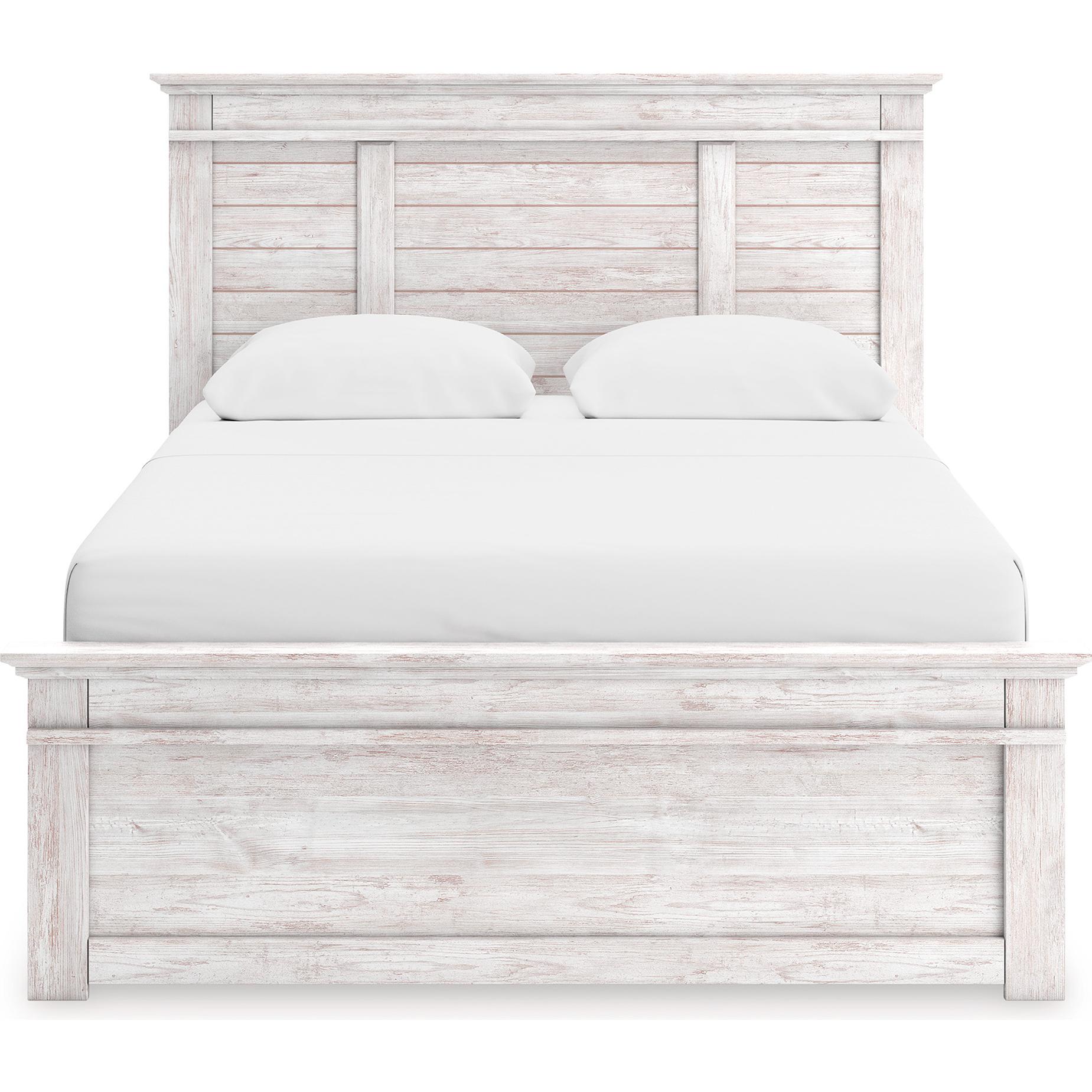  Size_Queen --  Makidern PCB1171B7 Queen Panel Storage Bed IMAGE 7