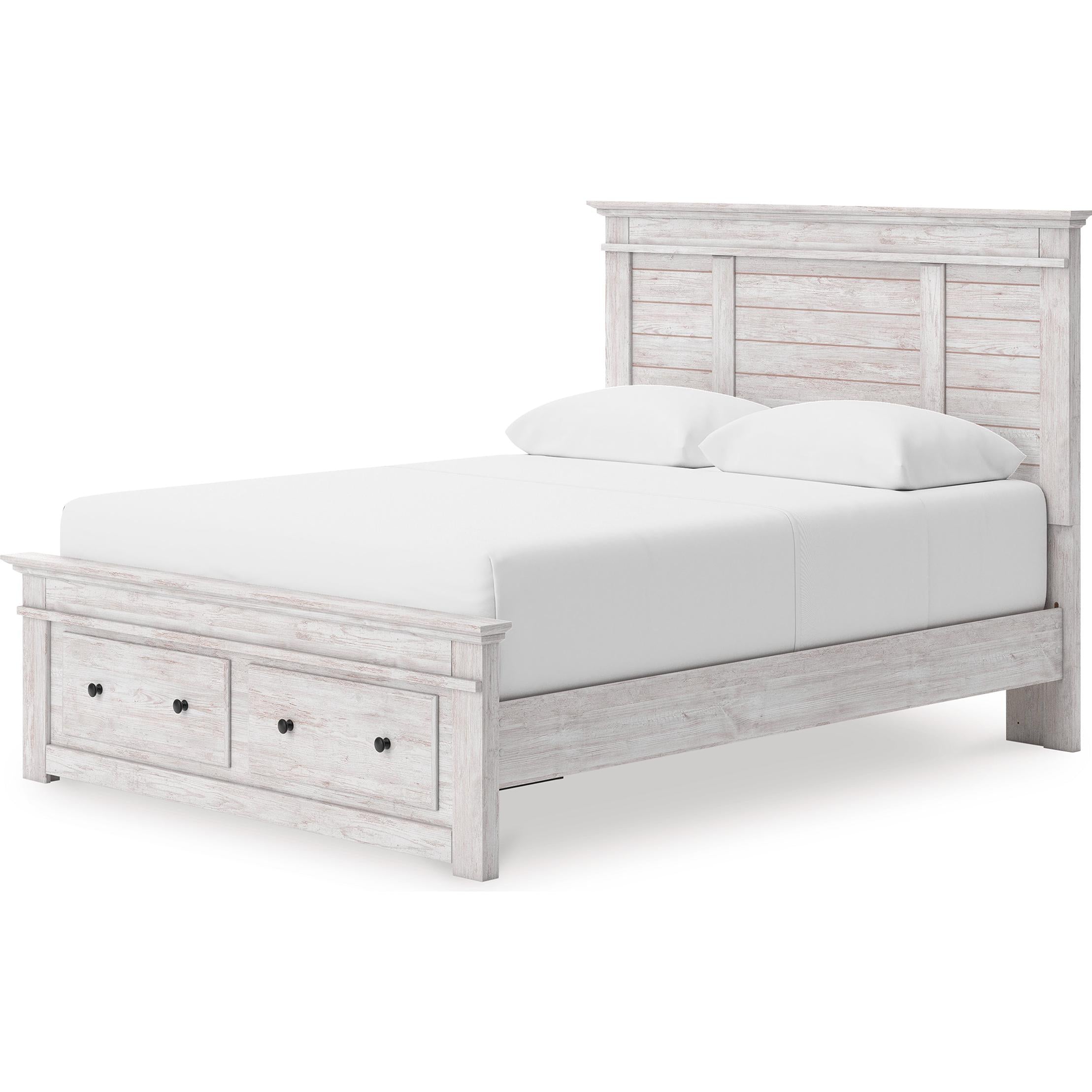  Size_Queen --  Makidern PCB1171B9 Queen Panel Storage Bed IMAGE 4