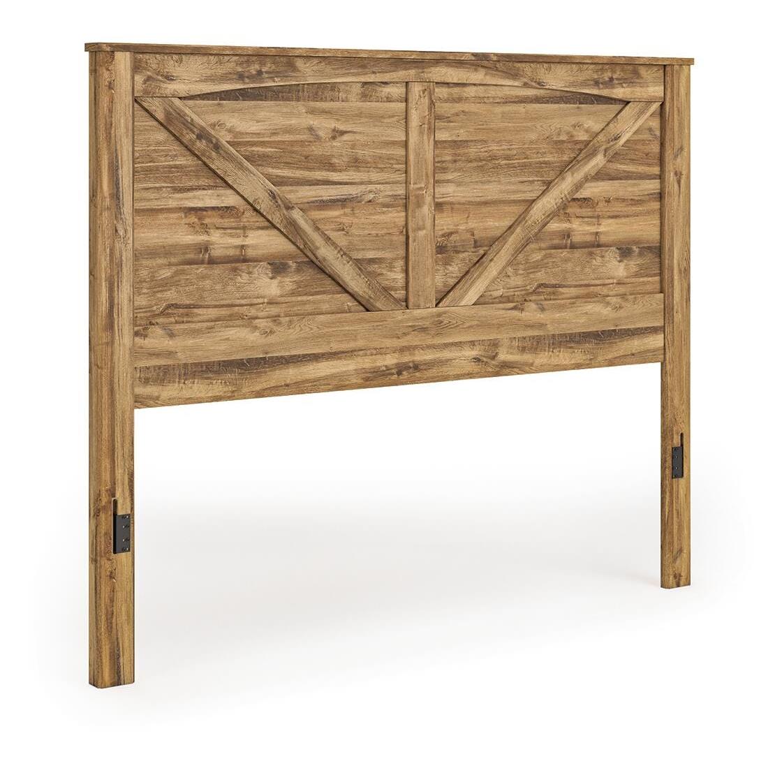  Signature Design by Ashley Maystonna PCB1580-58 King Crossbuck Panel Headboard IMAGE 2