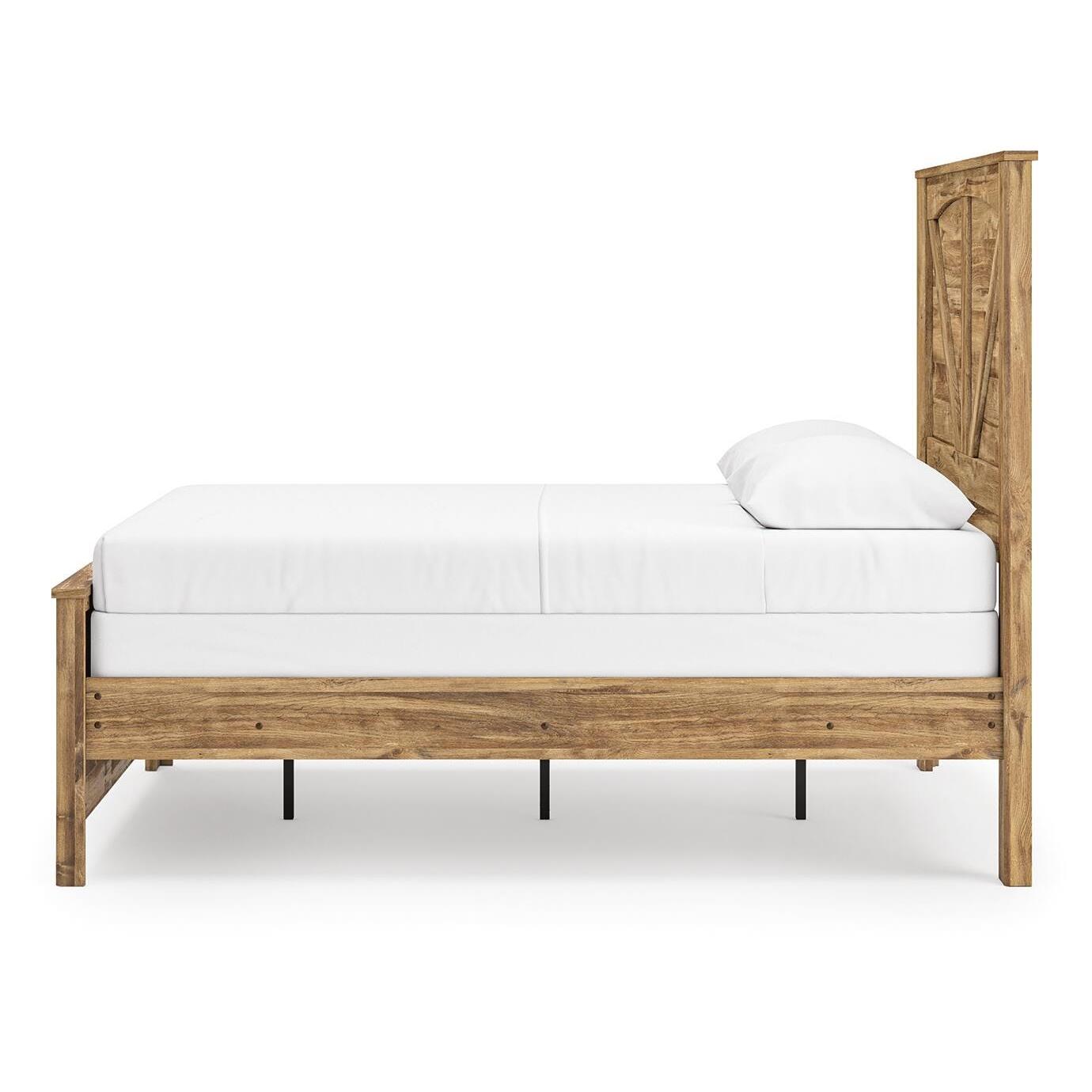  Size_Queen --  Signature Design by Ashley Maystonna Panel Bed IMAGE 3