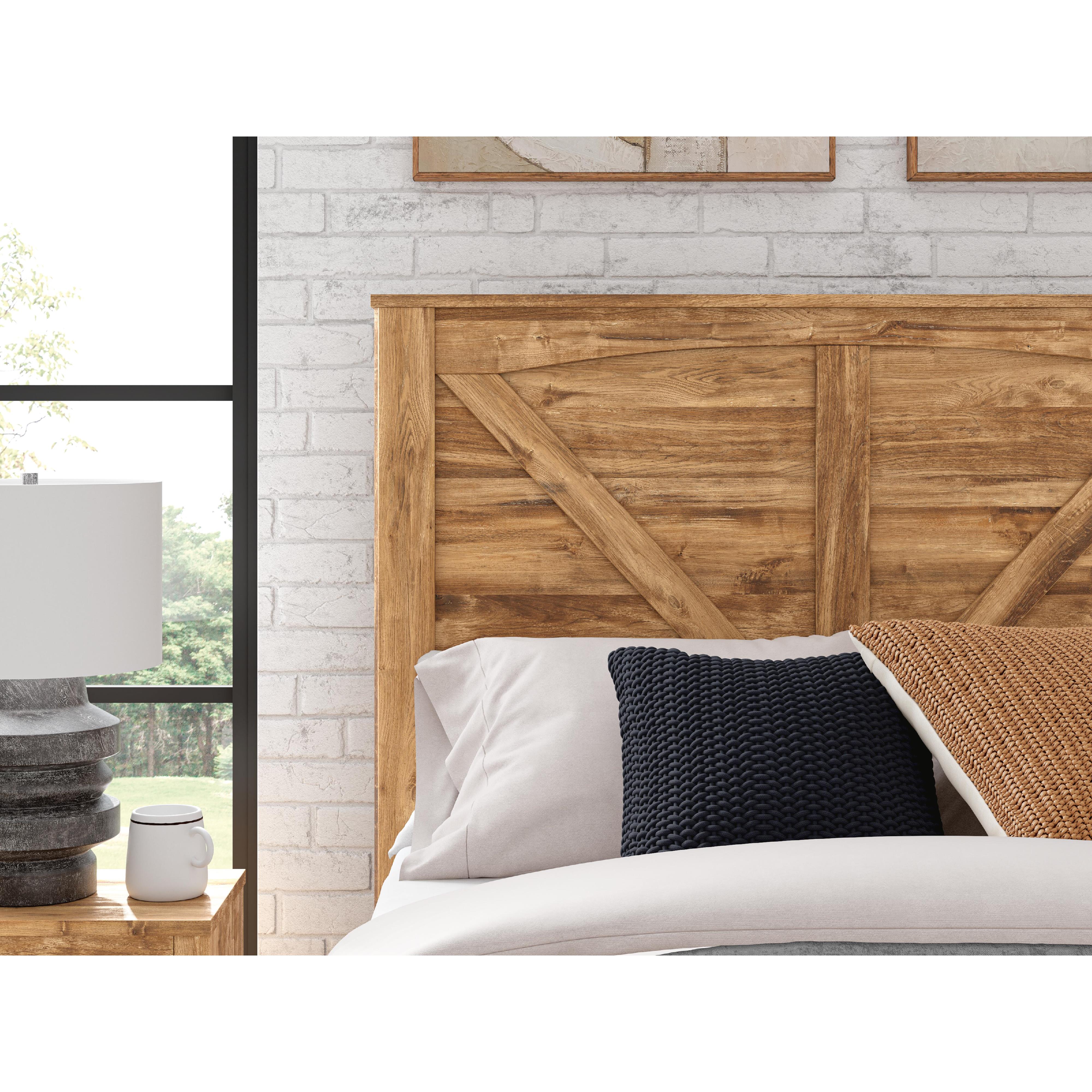 Size_Queen --  Signature Design by Ashley Maystonna Panel Bed IMAGE 9