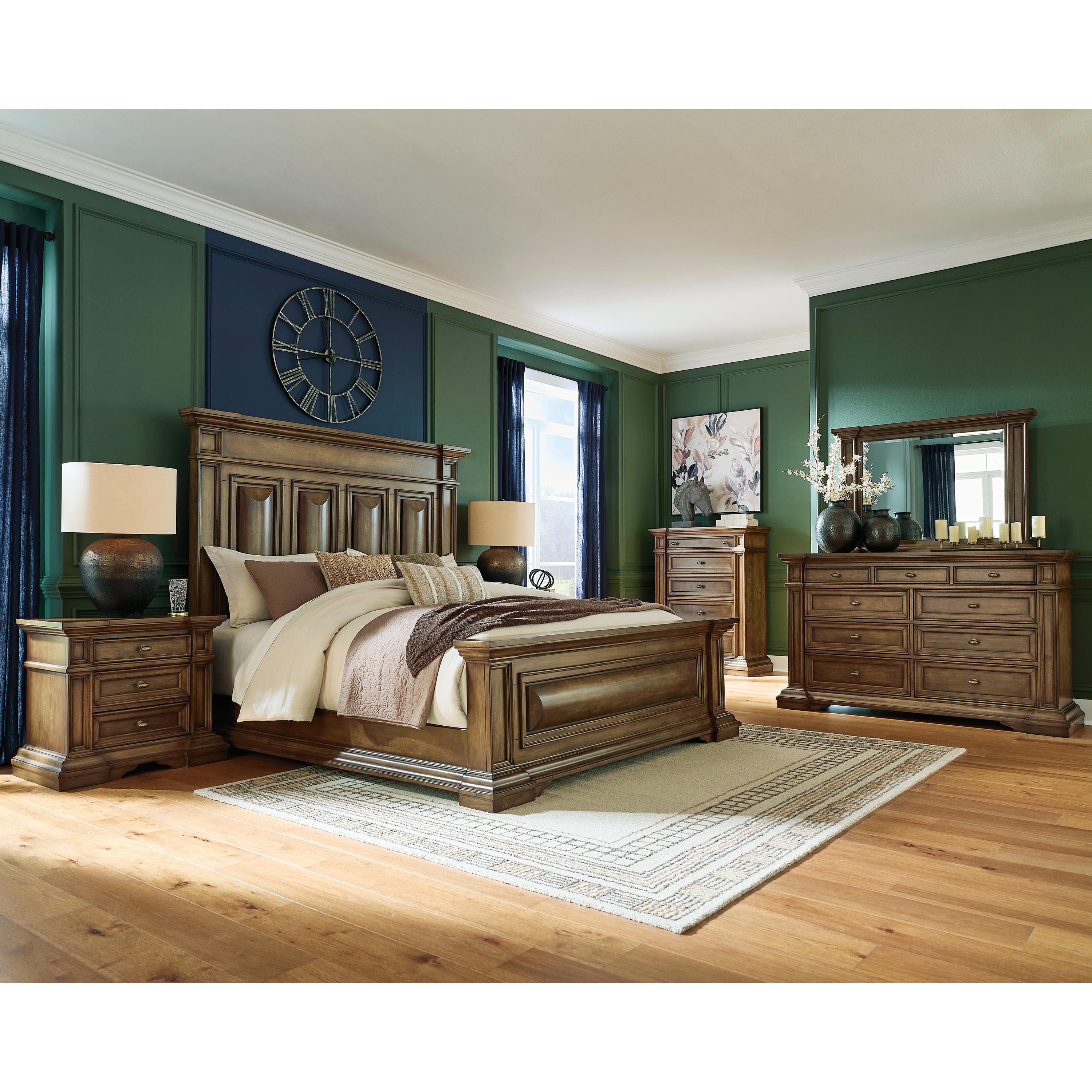 Size_Queen --  Signature Design by Ashley Frantanna Panel Bed IMAGE 4