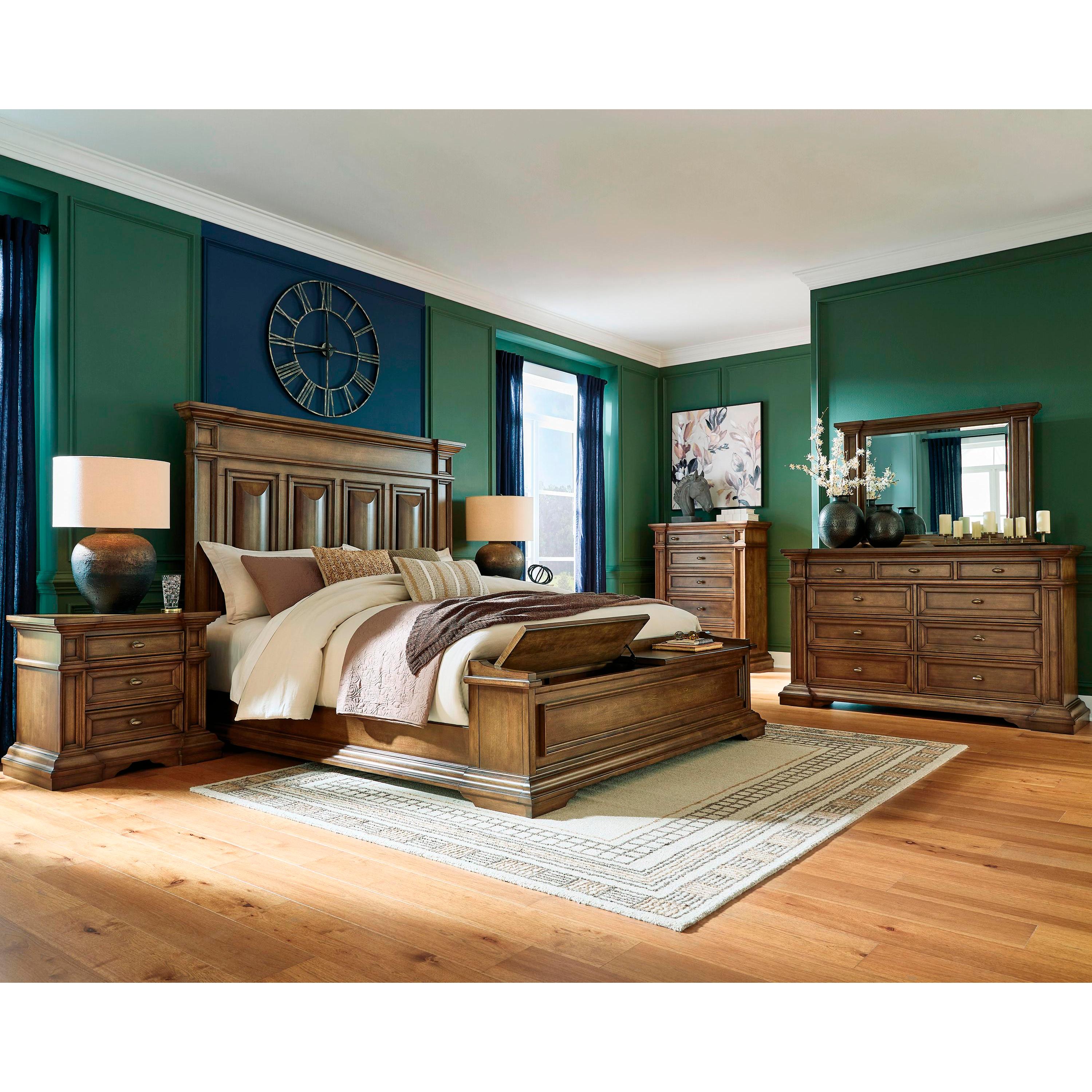  Size_King --  Frantanna PCB949B8 King Panel Storage Bed IMAGE 12