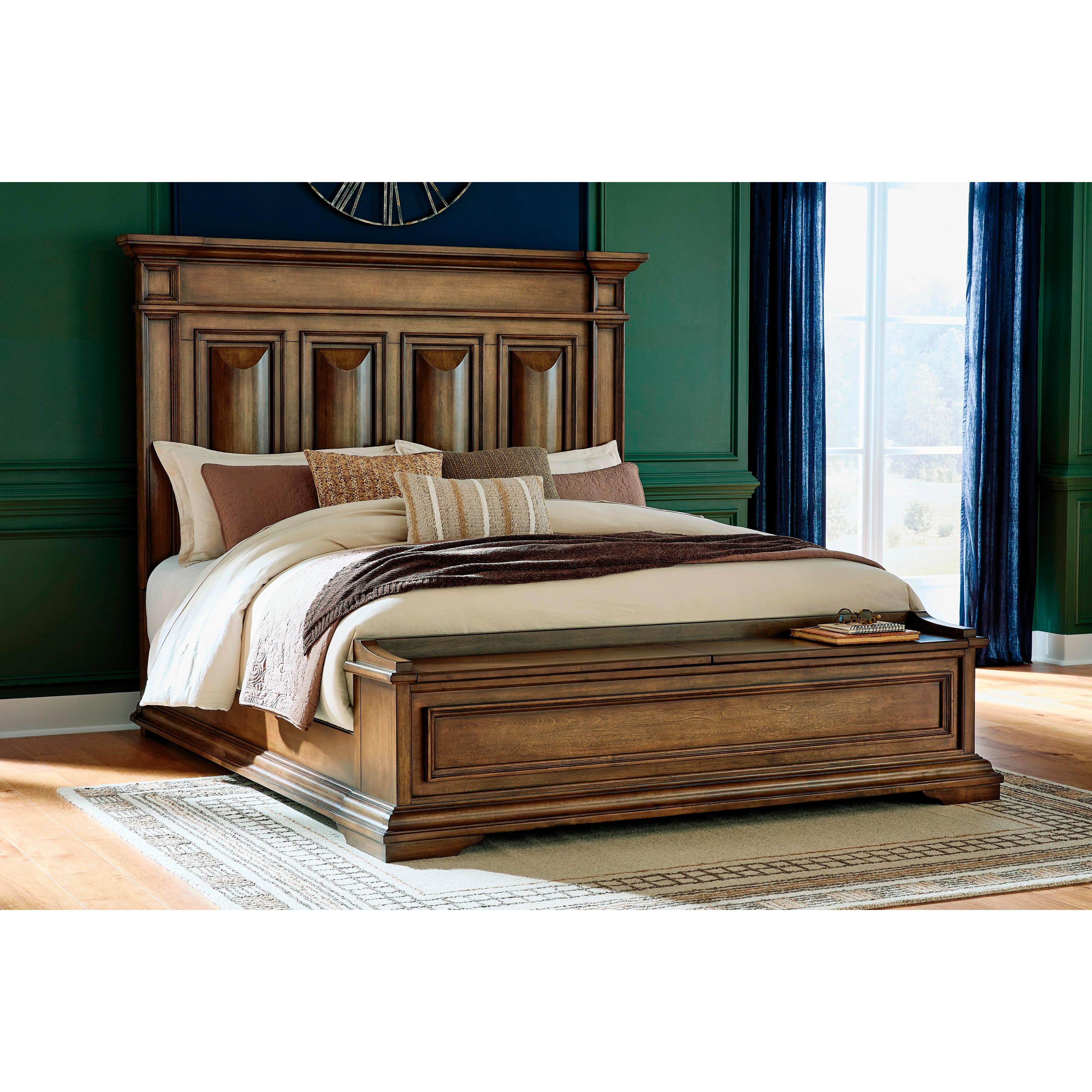  Size_King --  Frantanna PCB949B8 King Panel Storage Bed IMAGE 6