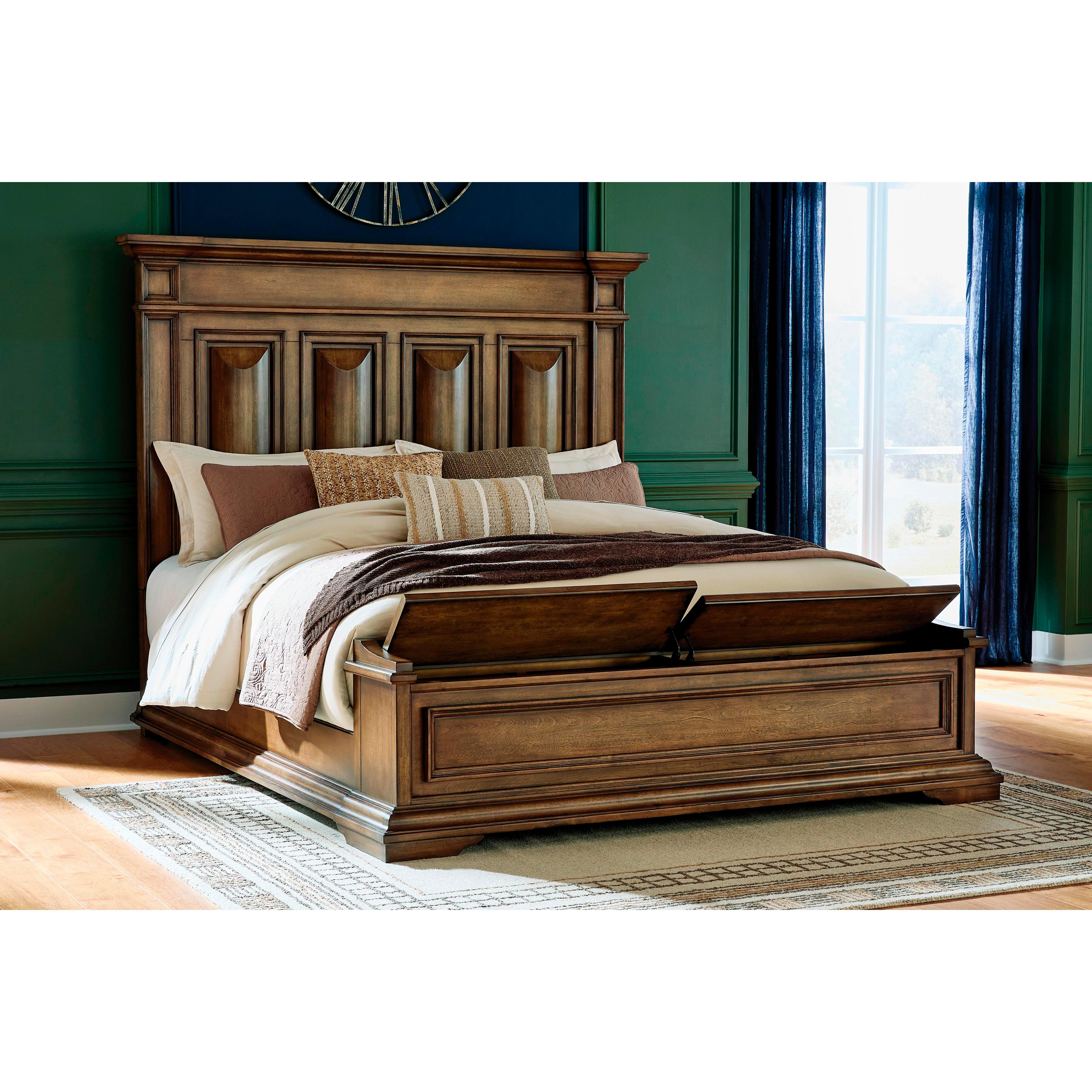  Size_King --  Frantanna PCB949B8 King Panel Storage Bed IMAGE 7