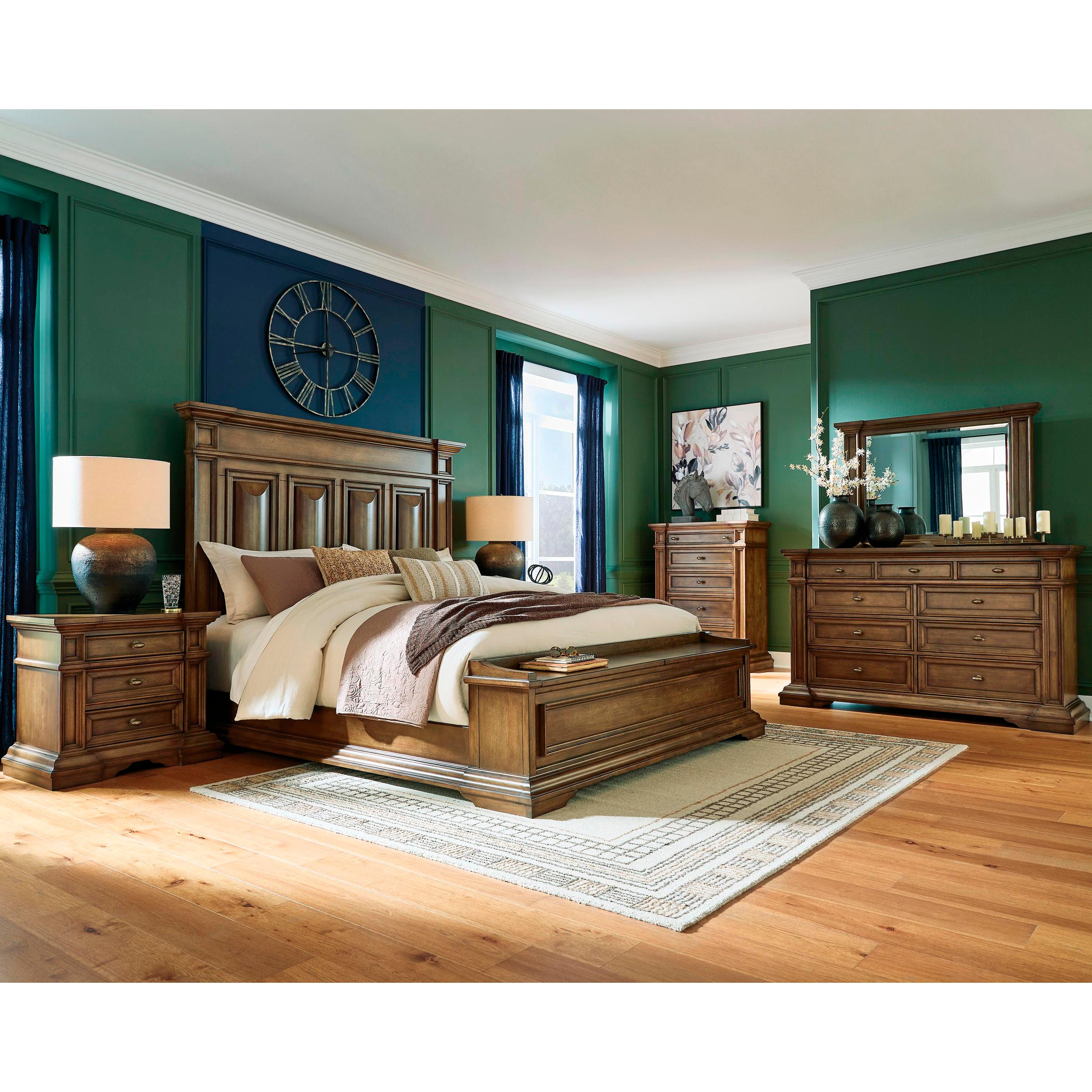  Size_King --  Frantanna PCB949B8 King Panel Storage Bed IMAGE 9