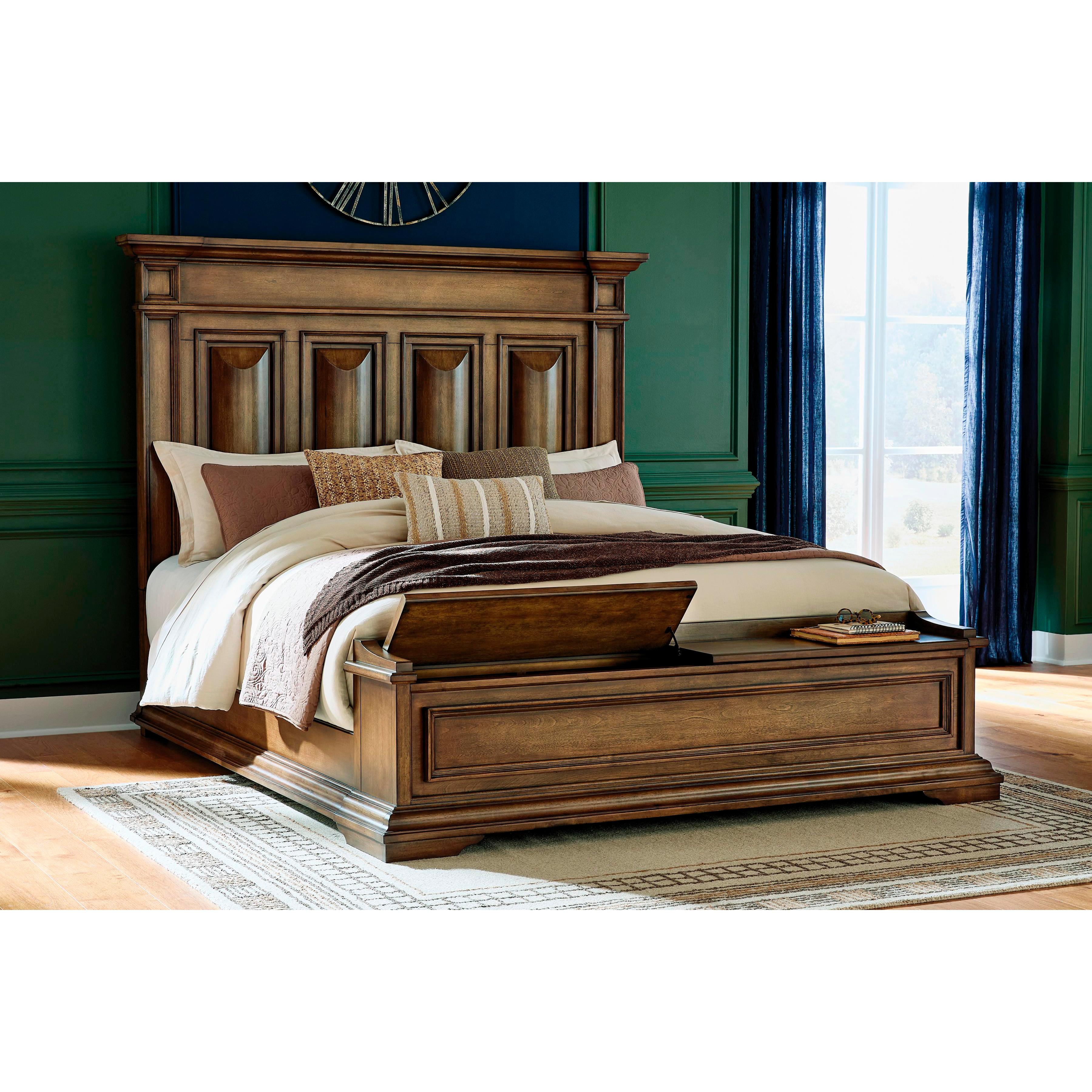  Size_California King --  Frantanna PCB949B9 California King Panel Storage Bed IMAGE 8