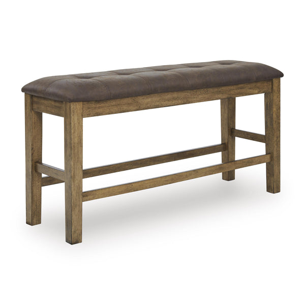 Signature Design by Ashley Urbinforte PCD592-09 Double Counter Upholstered Bench