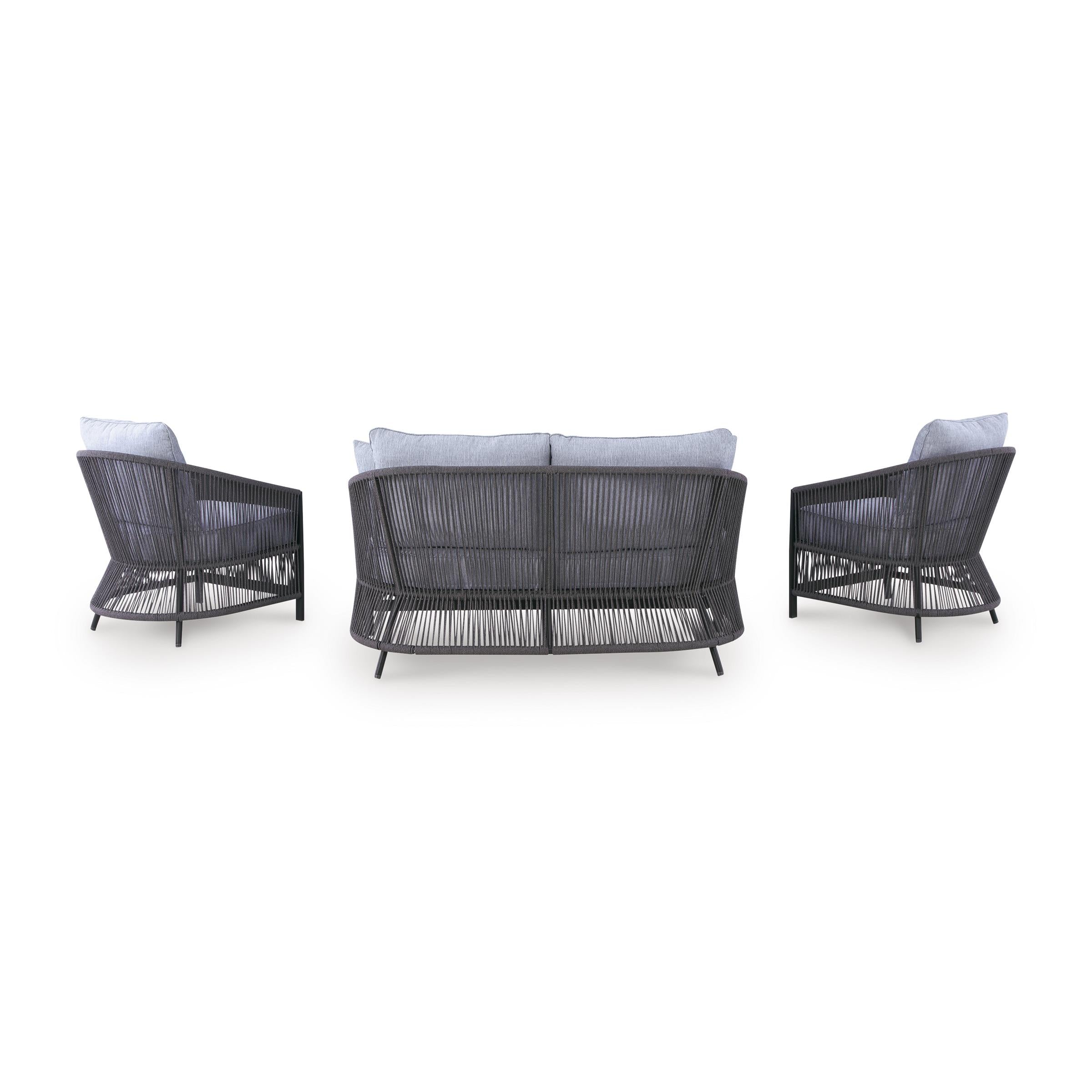  Signature Design by Ashley Bridges Beach PCP391-080 Love/Chairs/Table Set IMAGE 3