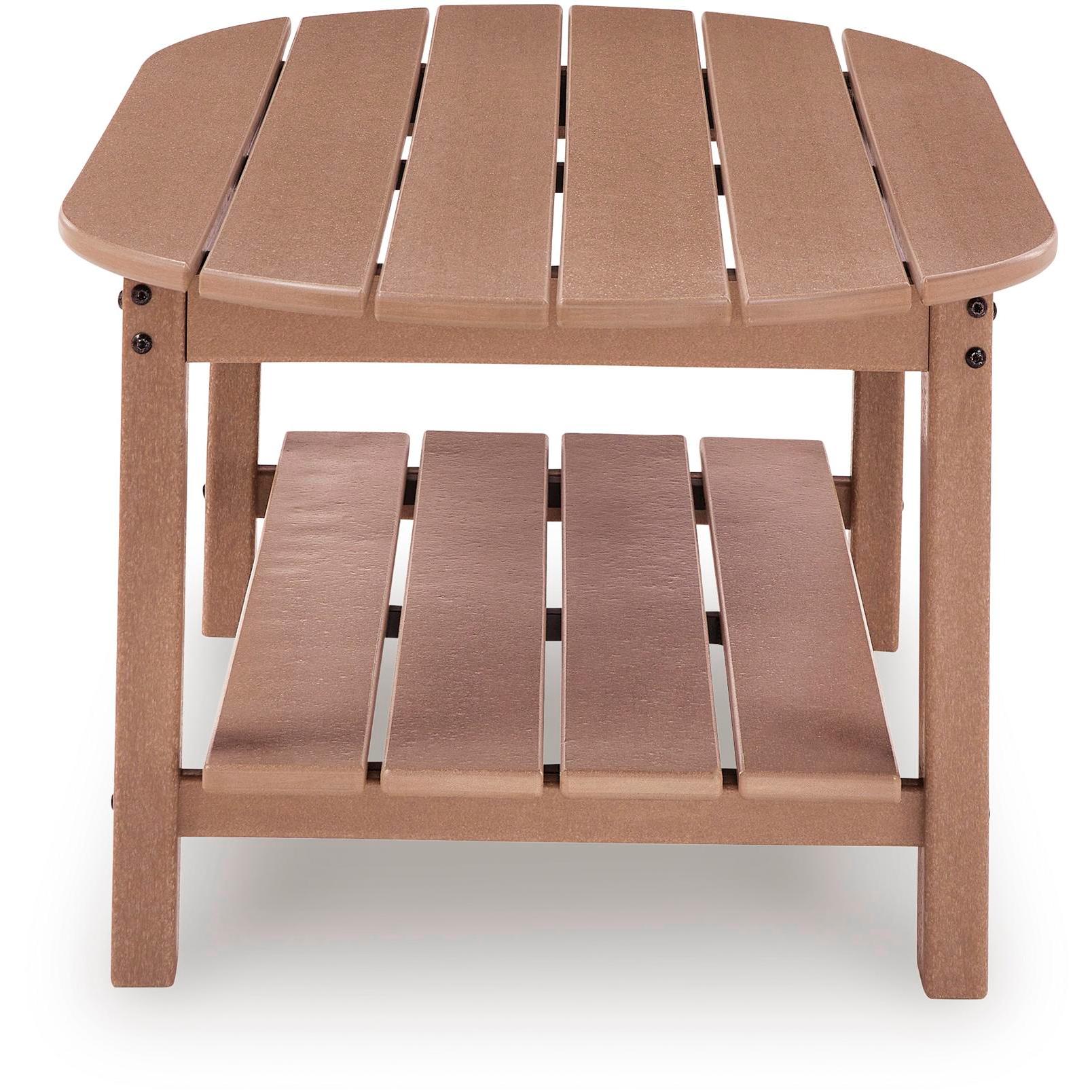  Signature Design by Ashley Grover Beach PCP422-700 Oval Cocktail Table IMAGE 3
