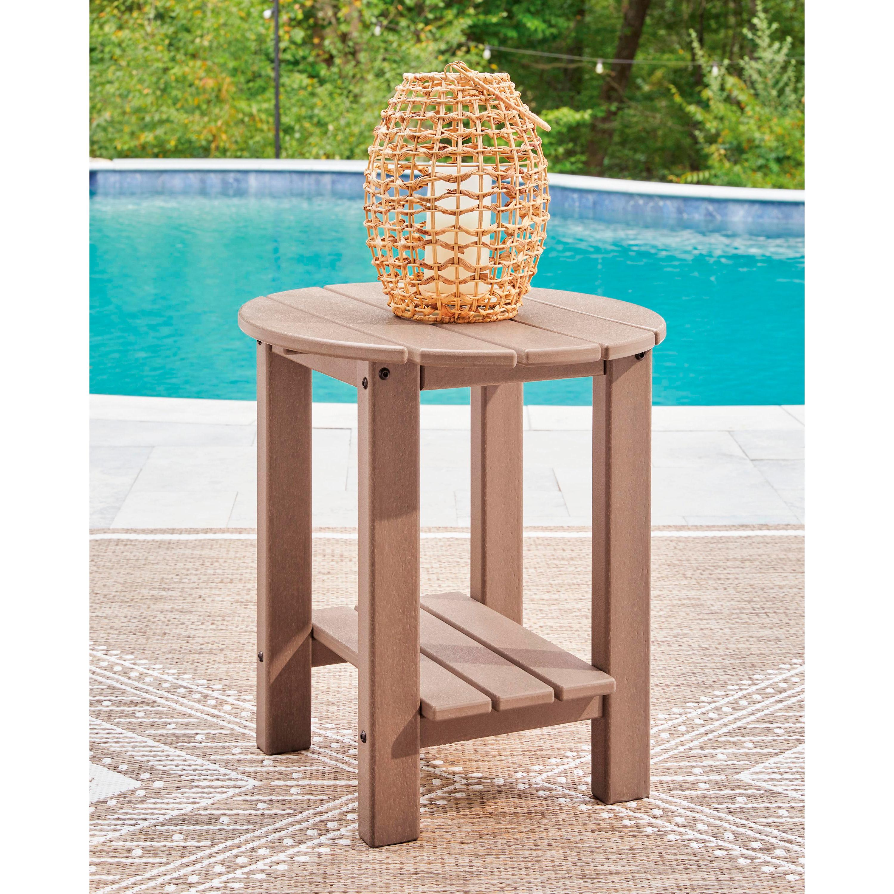  Signature Design by Ashley Grover Beach PCP422-706 Oval End Table IMAGE 4
