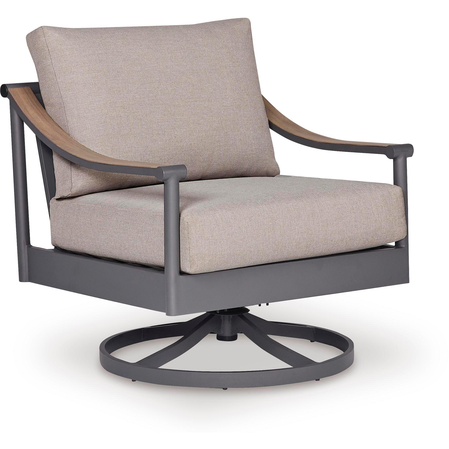  Signature Design by Ashley Ocean Beach PCP510-821 Swivel Lounge with  Cushion IMAGE 1