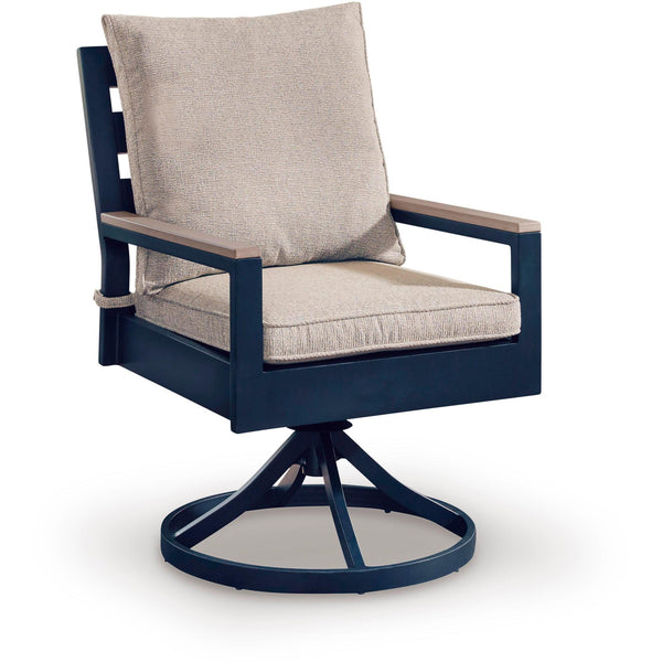 Signature Design by Ashley East Beach PCP587-602A Swivel Chair with Cushion