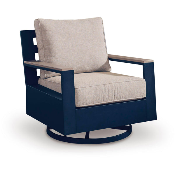 Signature Design by Ashley East Beach PCP587-821 Swivel Glider Chair with Cushion