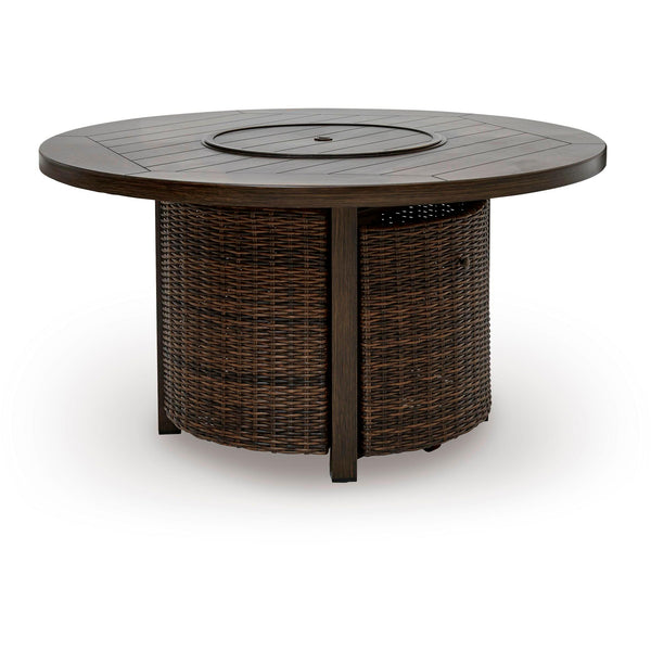 Signature Design by Ashley Monterey Point PCP760-776 Round Fire Pit Table
