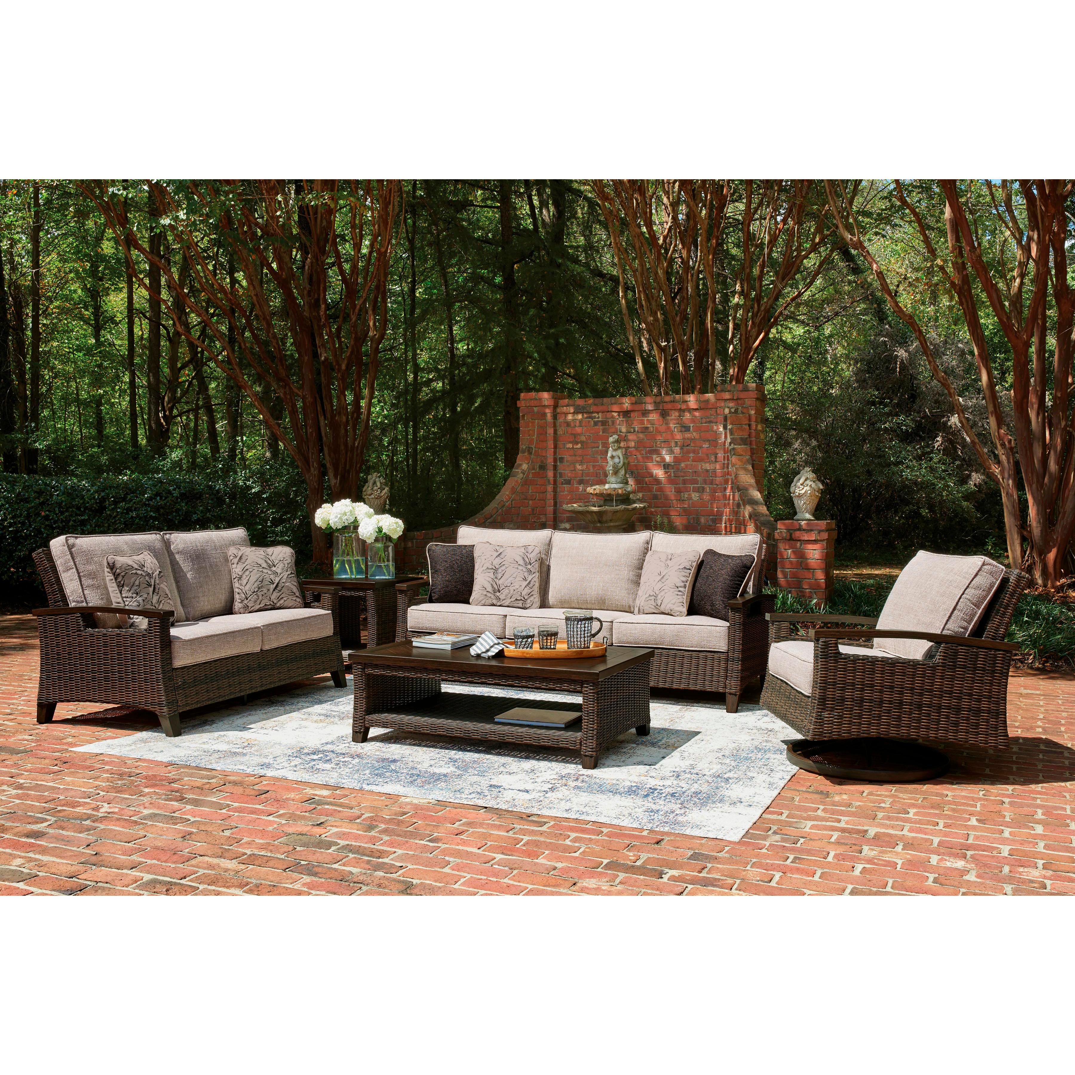  Signature Design by Ashley Monterey Point PCP760-821 Swivel Lounge Chair IMAGE 5