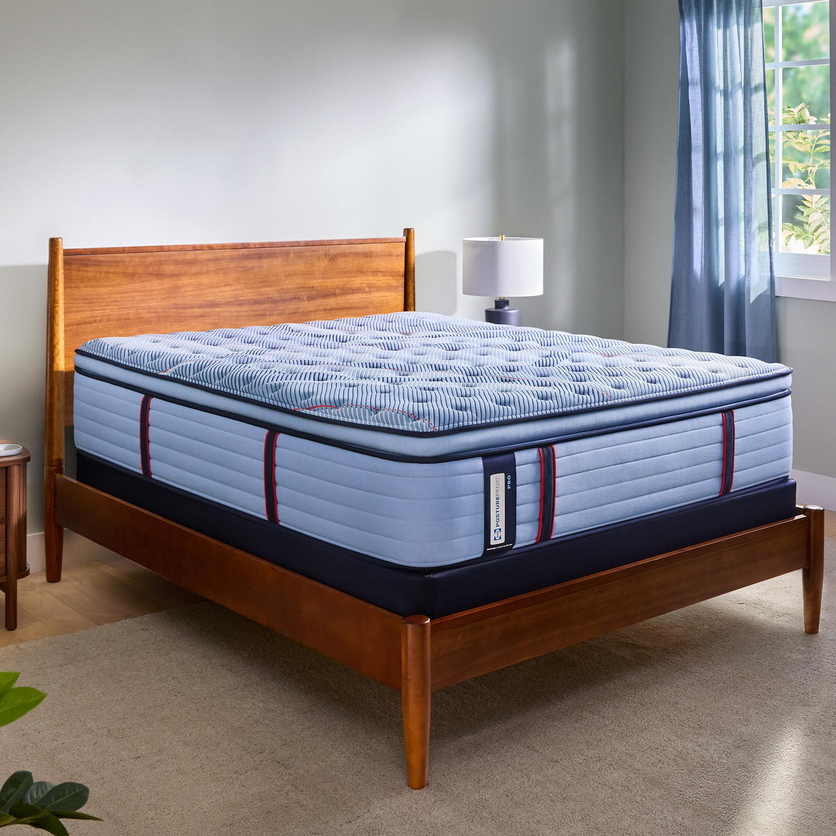  Size_Split California King -- Dupont II Euro Pillow Top Medium Mattress (Split California King) IMAGE 1