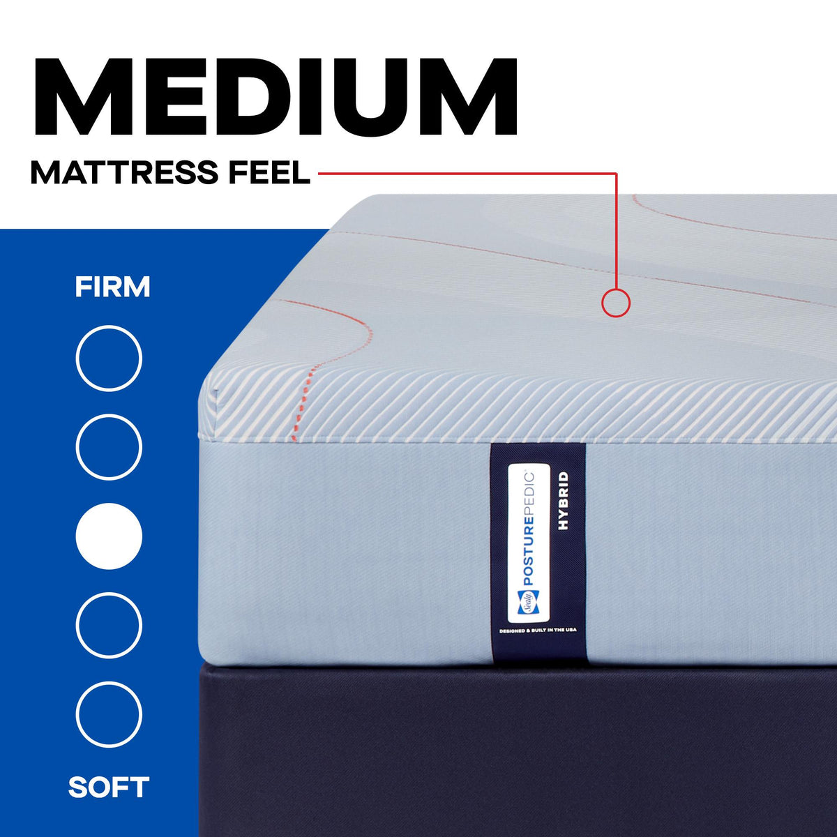  Size_Split California King -- Medina II Medium Mattress (Split California King) IMAGE 2