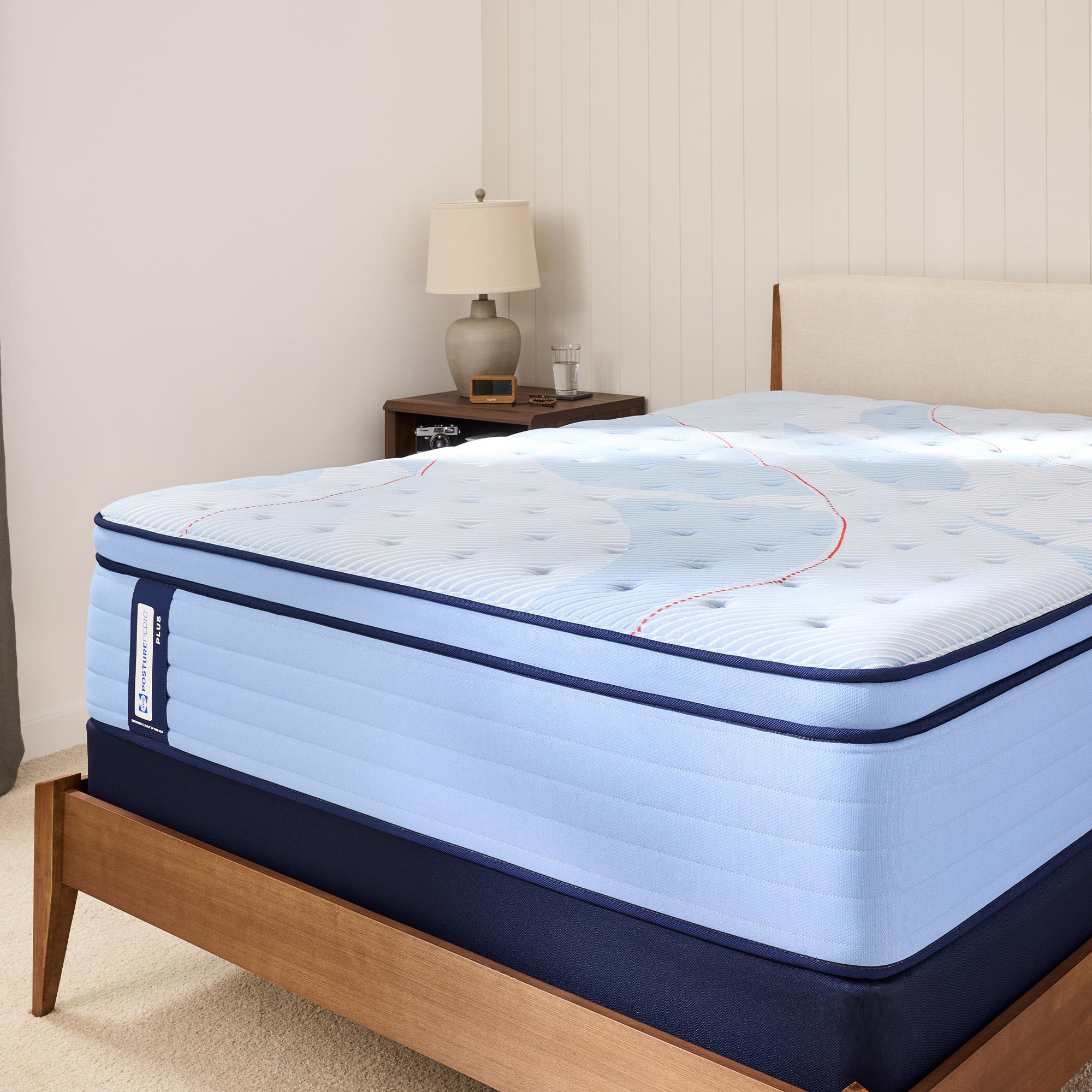  Size_Queen --  Paterson II Euro Pillow Top Medium Mattress (Queen) IMAGE 1