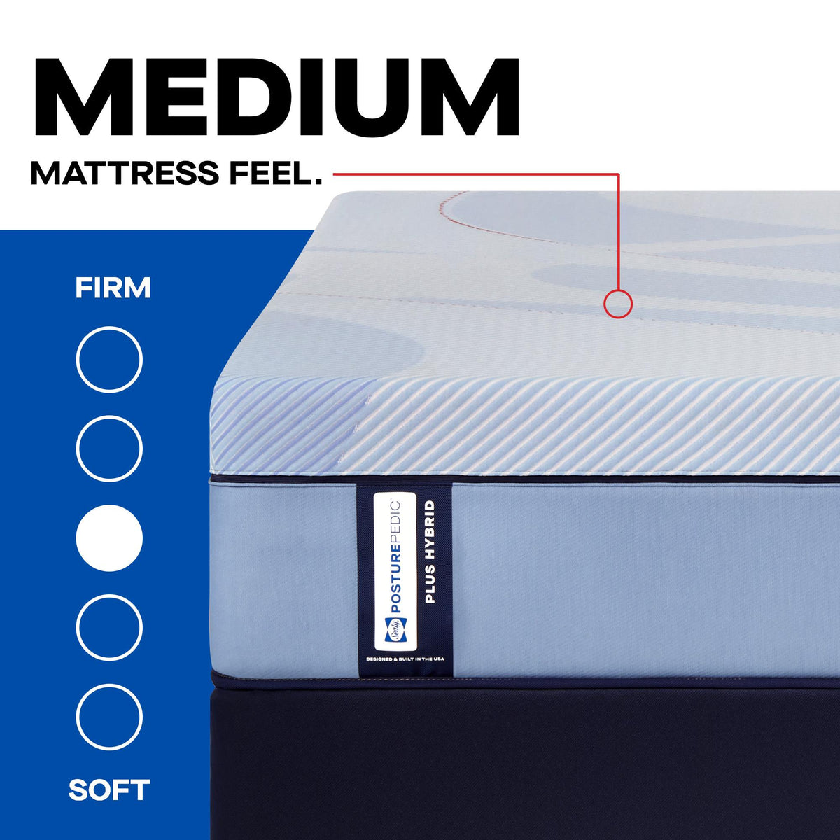  Size_Split California King -- Paterson II Medium Mattress (Split California King) IMAGE 2